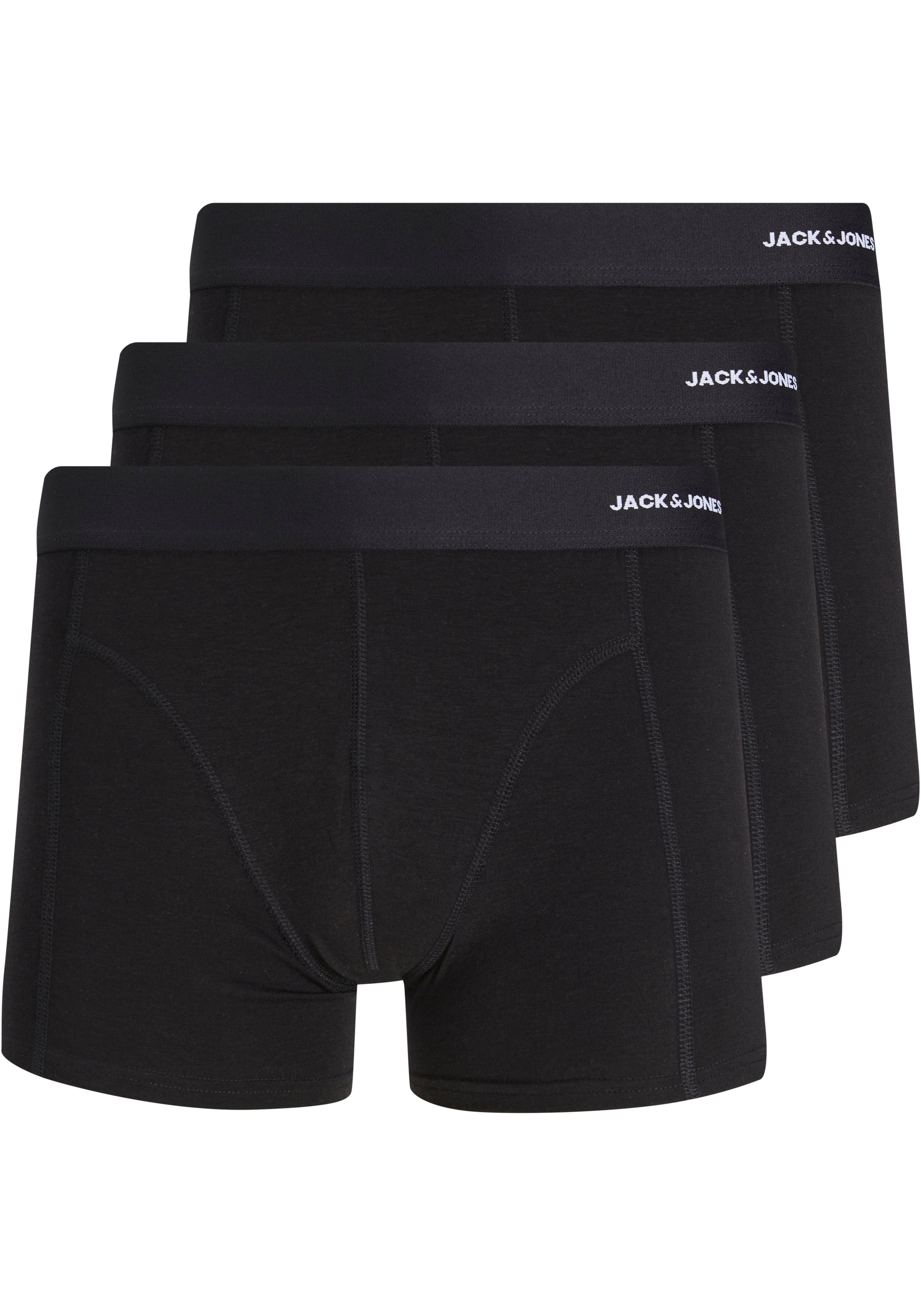 Jack & Jones Trunk JACBASIC BAMBOO TRUNKS 3 PACK NOOS (Packung, 3-St) Black