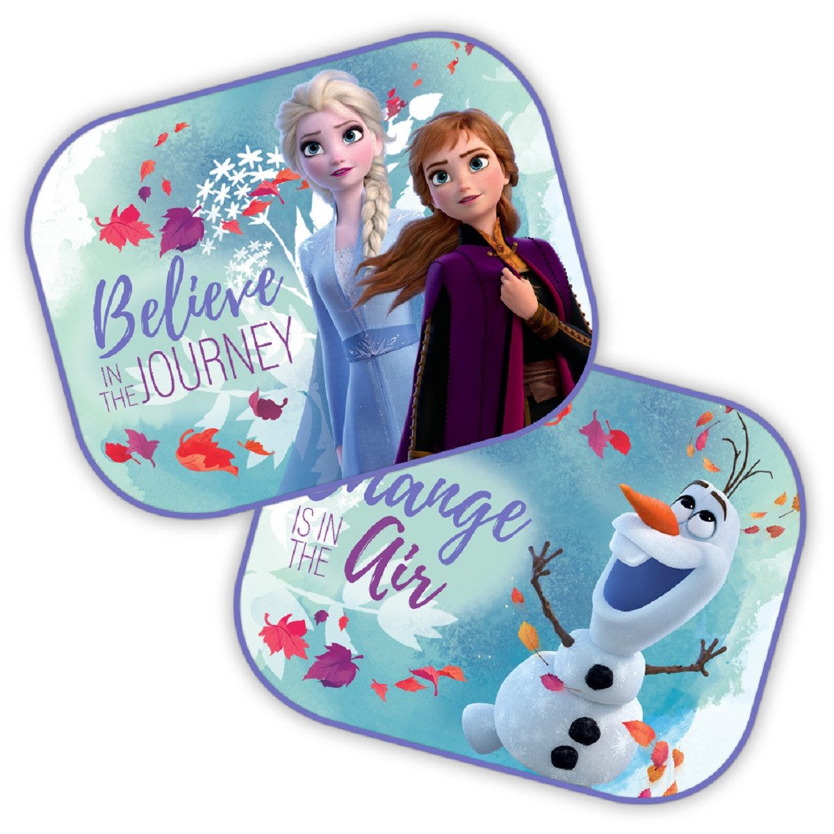 Disney Frozen Autosonnenschutz Sonnenschutz für Kinder schützt vor Sonne und sorgt für Unterhaltung