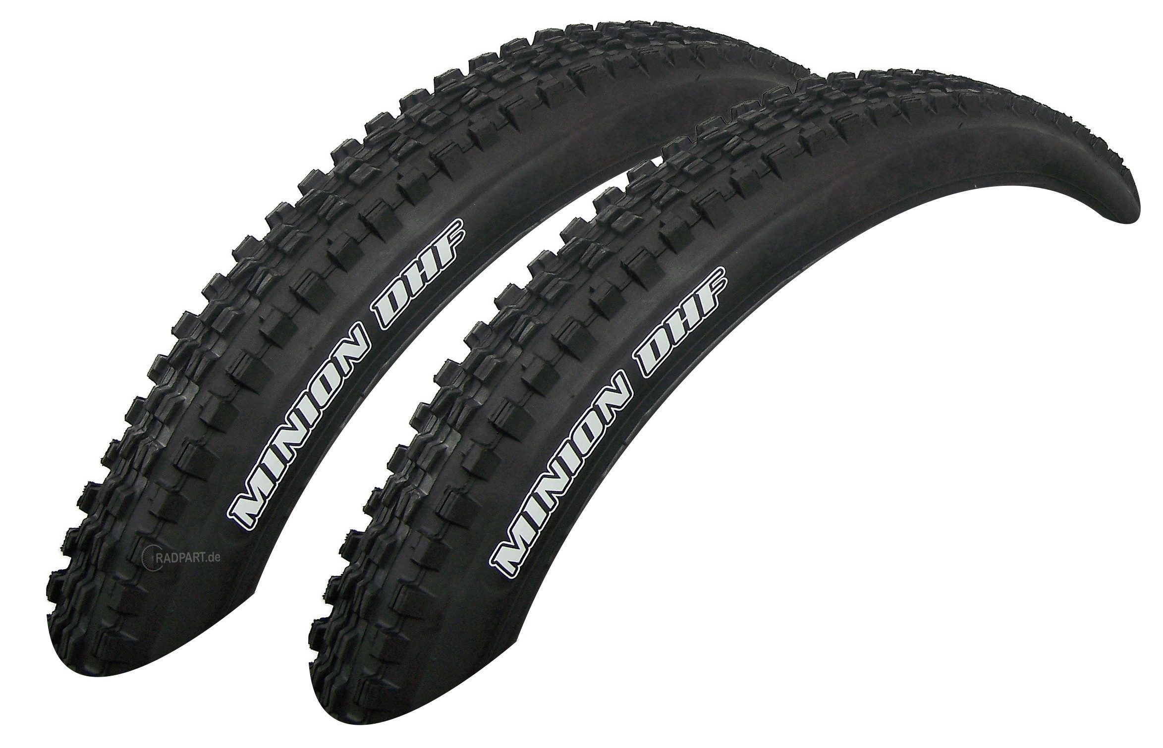 Maxxis Fahrradreifen 2x Maxxis Minion DHF 61-507 3C MaxxGrip 24x2.40, (2-tlg), Drahtreifen