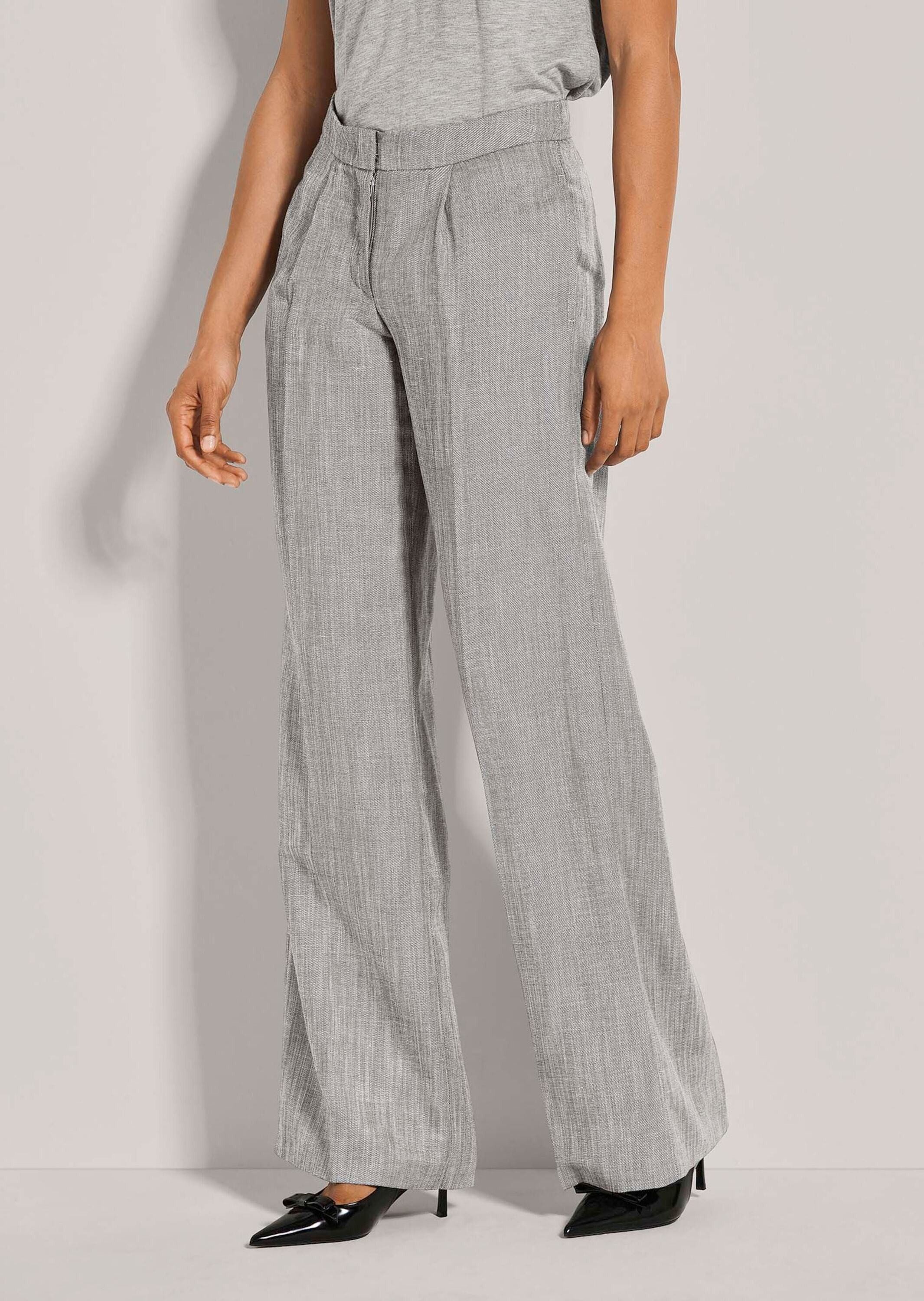 MADELEINE Bügelfaltenhose Kurzgröße: Weite Hose mit Bügelfalten günstig online kaufen