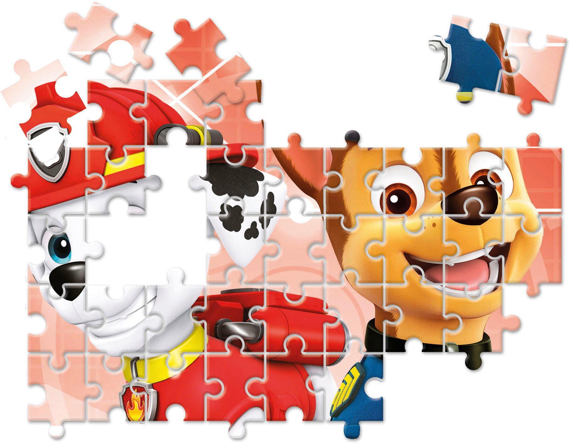 Europe; - schützt 10 Puzzleteile, - weltweit Supercolor, Wald Patrol FSC® Paw 330 in Puzzle in1, Made Clementoni®