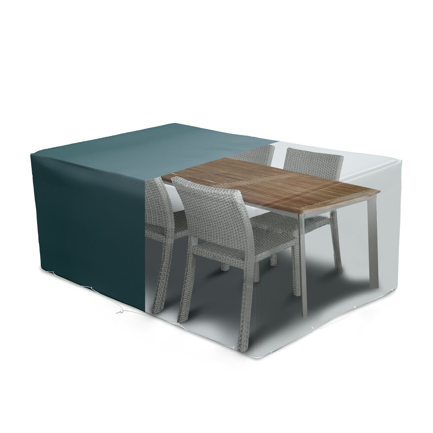 Kronenburg Gartenmöbel-Schutzhülle & Sitzgarnituren-Schutzhülle - 242x162x1 günstig online kaufen