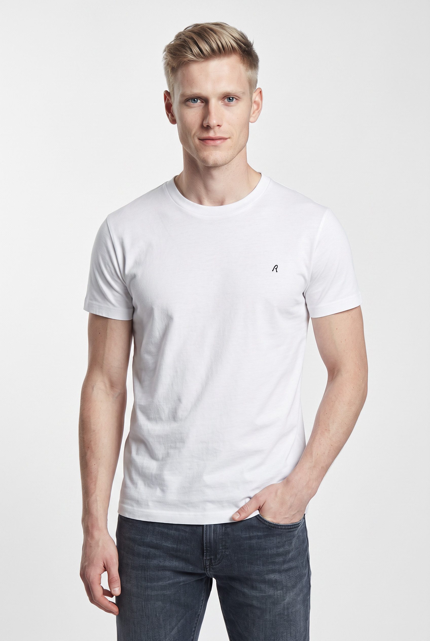 Replay T-Shirt in Baumwollqualität