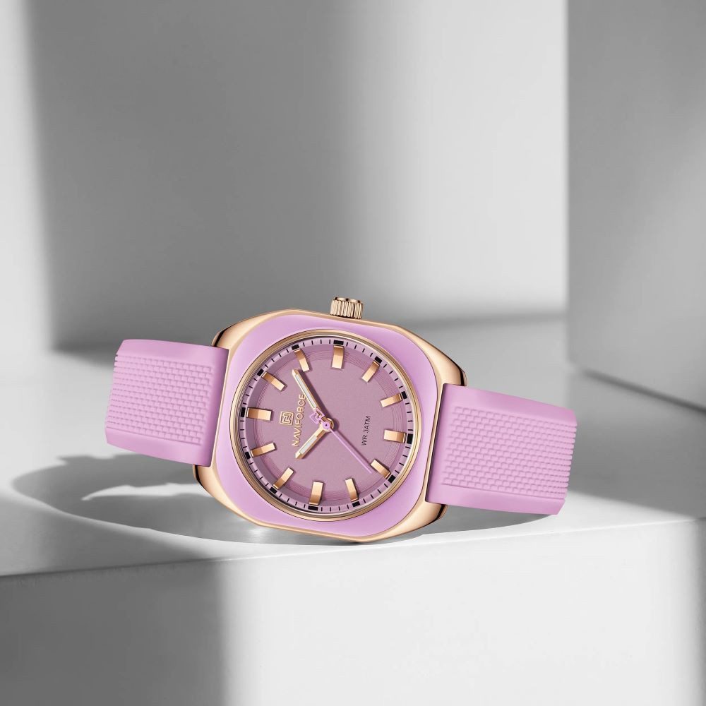 Tidy Quarzuhr Damenuhr NF Jessica Sport Silikon Quartz in 7 Modische Farben NF 5061