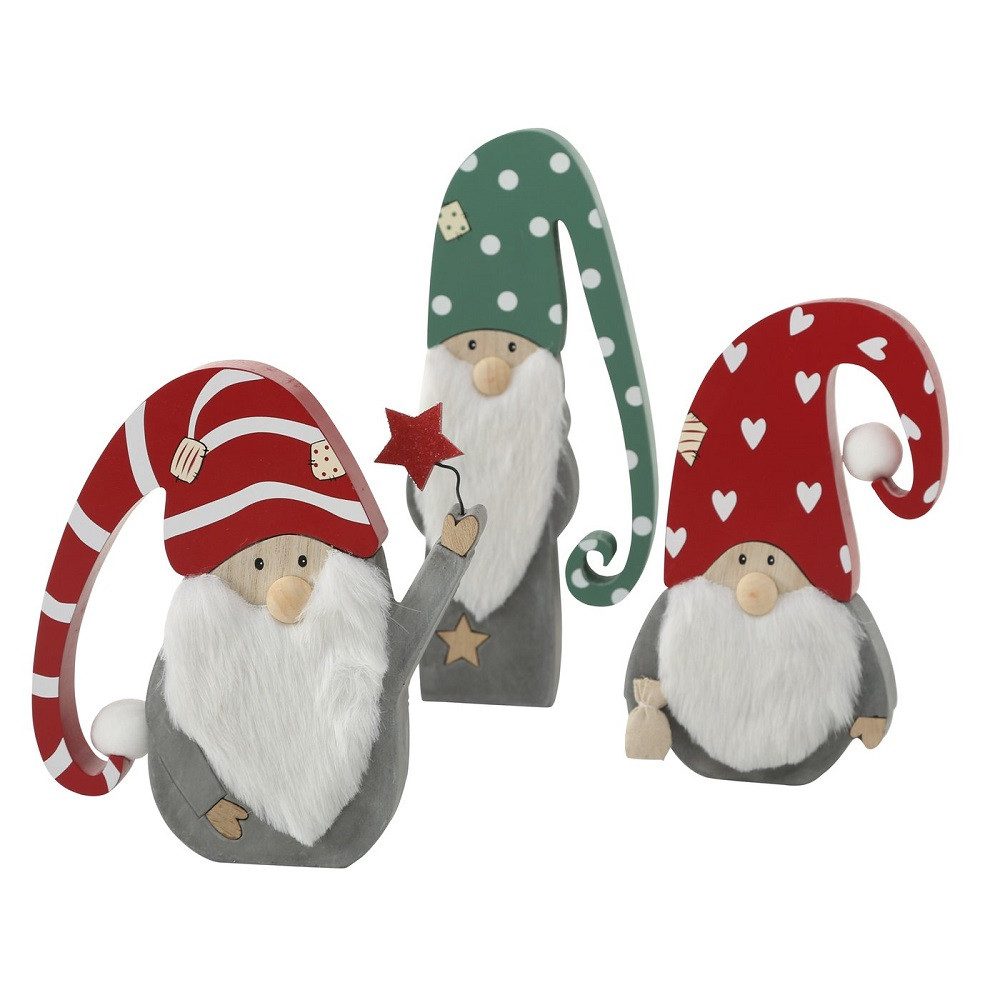 BOLTZE GRUPPE GmbH Weihnachtsfigur Бес Weihnachtsmann Holger H ca. 22- 30 cm Stückpreis