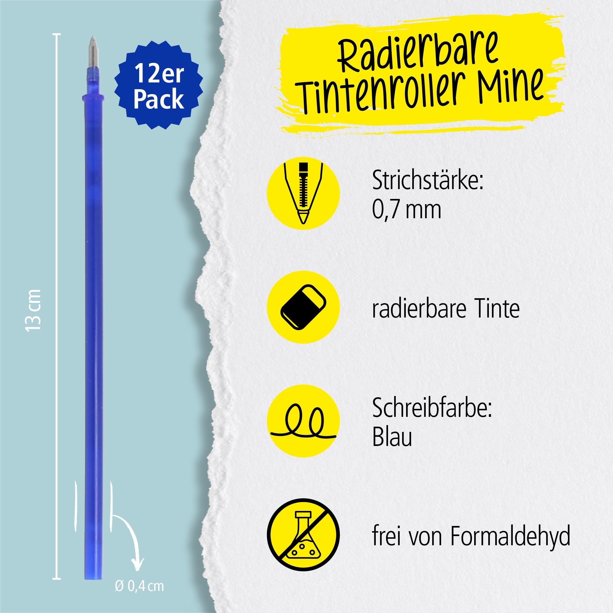 Online Pen Ersatzmine Radierbare Gelminen kompatibel mit Legami, Nachfüll-Minen kompatibel mit Legami