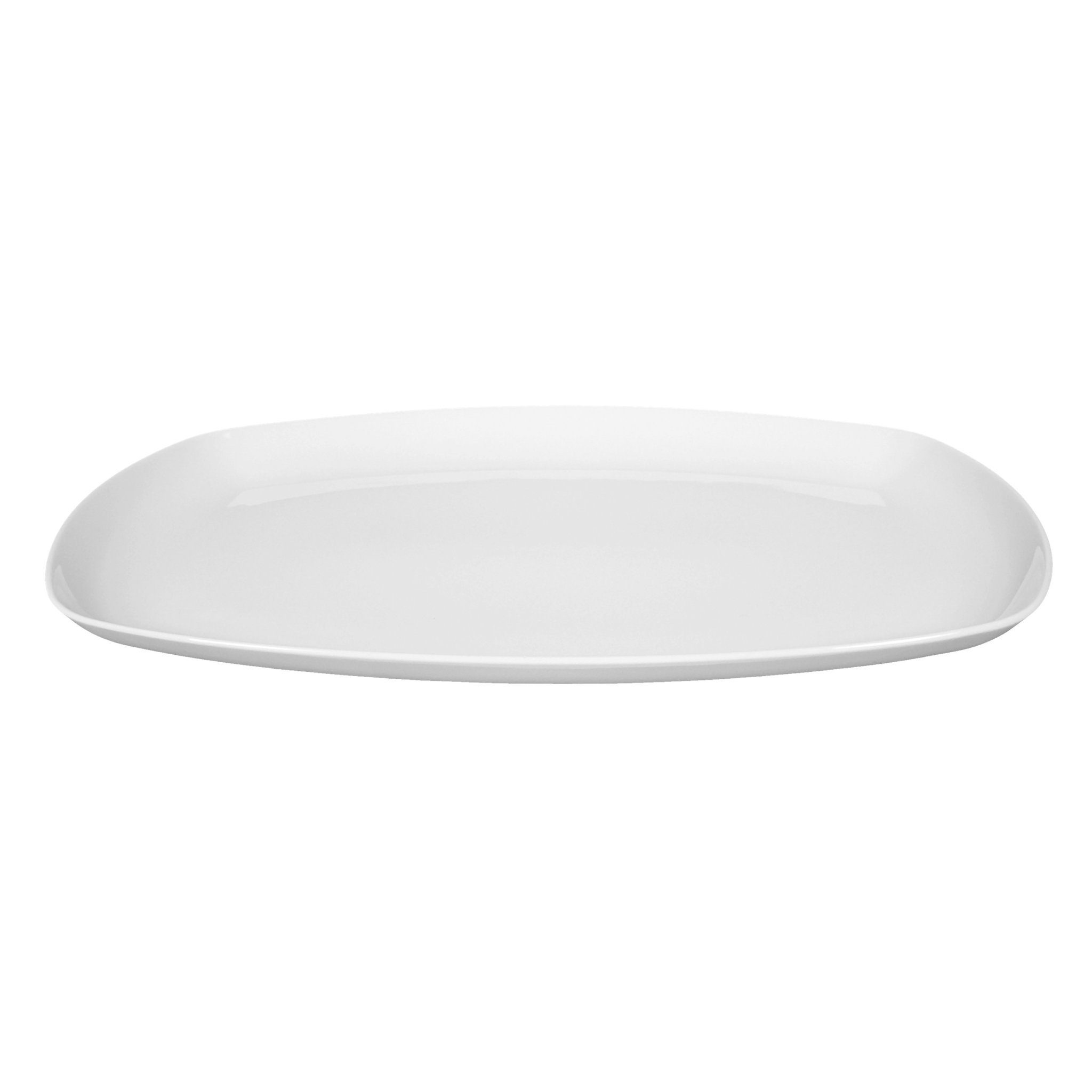 Seltmann Weiden Servierplatte Servierplatte eckig 31 x 21 cm, Porzellan, (Einzelartikel), Porzellan, spülmaschinenfest, mikrowellengeeignet, Made in Germany