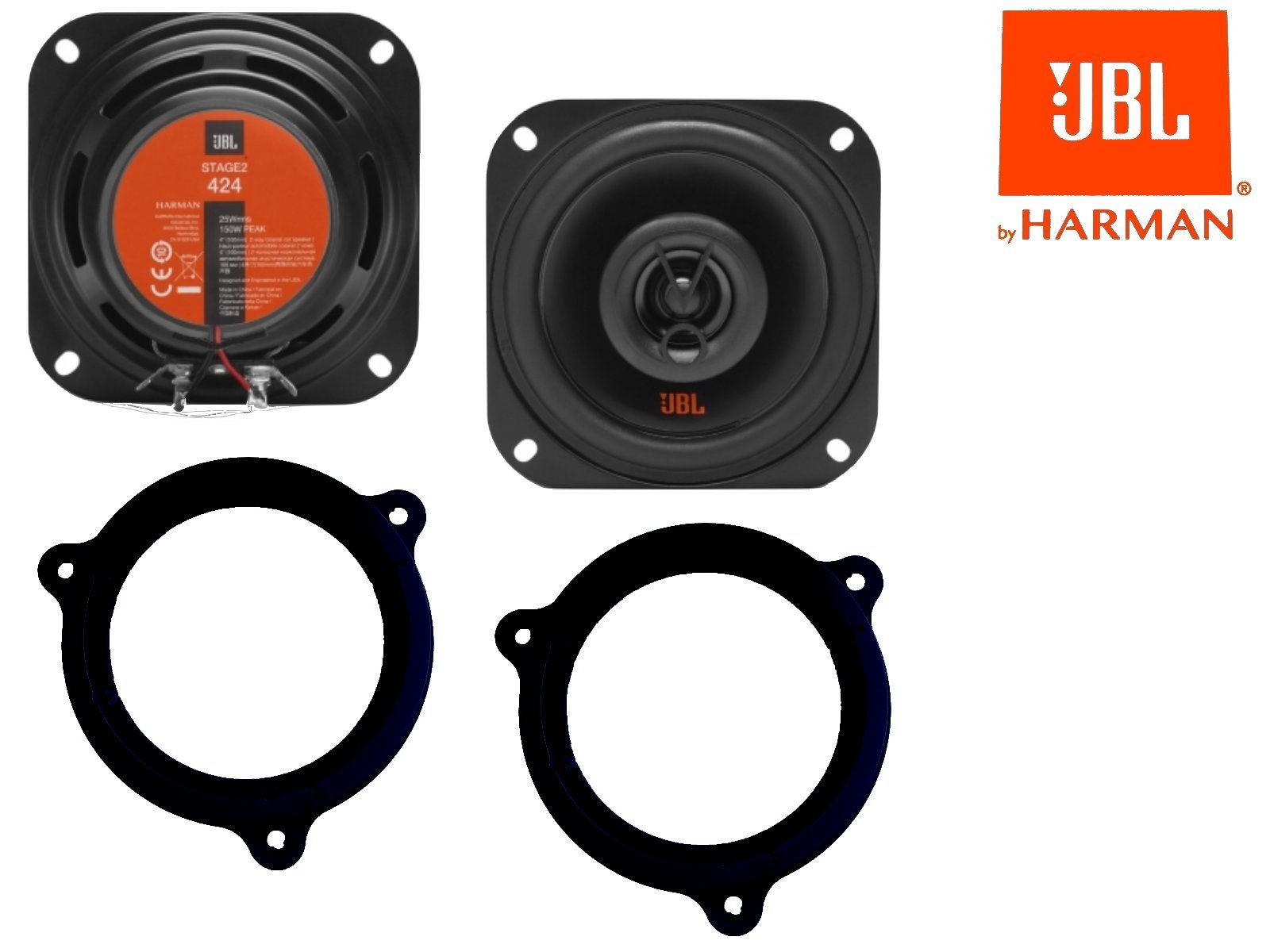 DSX JBL Lautsprecher System Set Tür vorn passend für B Auto-Lautsprecher (25 W)