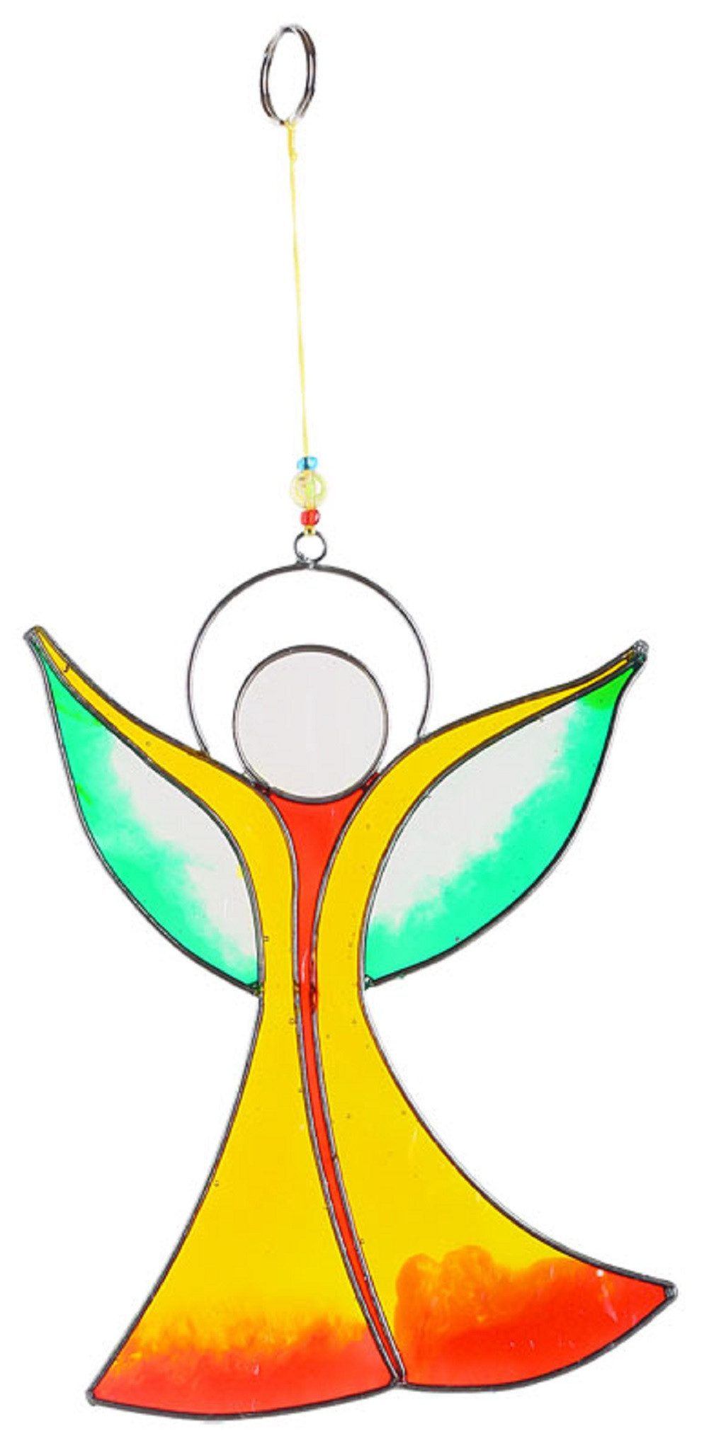 WORU Windspiel Suncatcher Engel, Sonne, Rainbow, Mandala oder Schmetterling