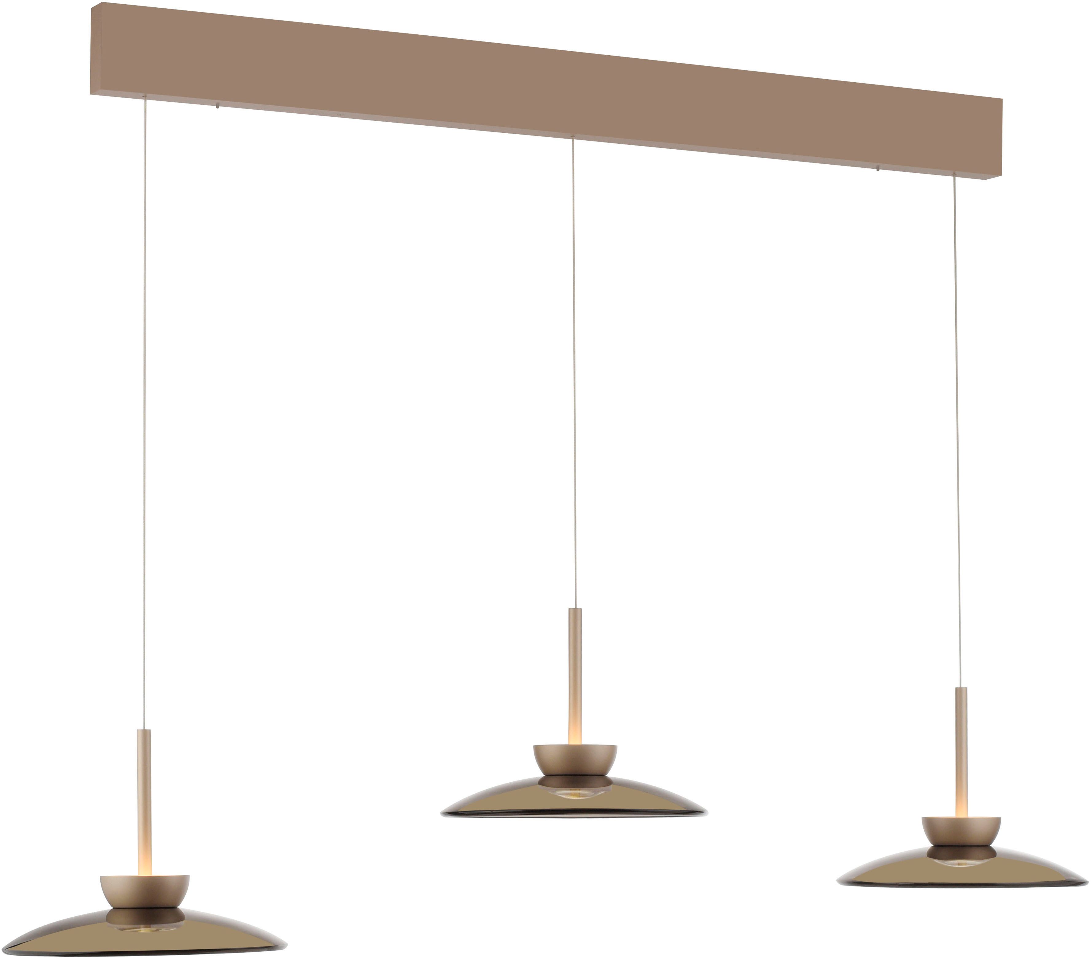Neuhaus PURE LED Pendelleuchte PURE Moon, LED fest integriert, Warmweiß, Comfort Lift, dimmfähig über separaten Tronicdimmer
