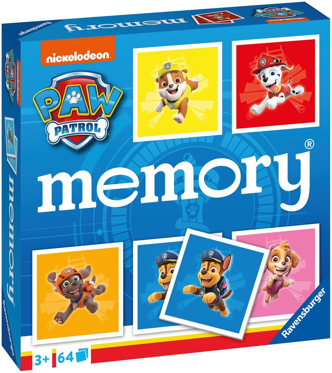 Ravensburger Spiel memory® PAW Patrol, Kinderspiel, Made in Europe