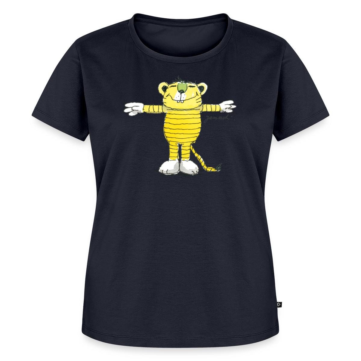 T-Shirt Janosch Tiger Pose Frauen Premium T-Shirt