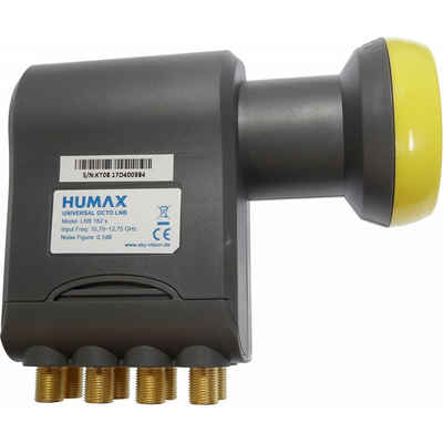 Humax »182 Gold Universal - Octo-LNB - schwarz« Leistungsverstärker