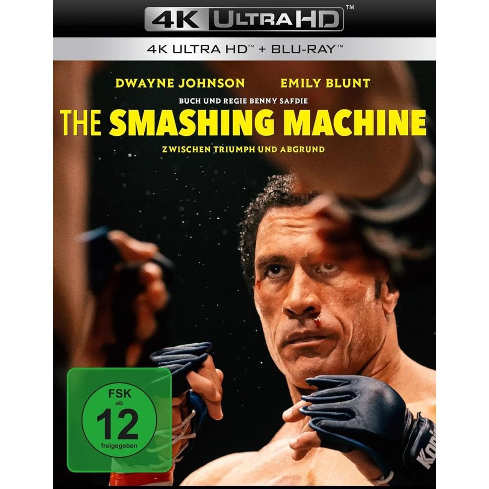 Leonine Blu-ray The Smashing Machine. UHD-Blu-ray