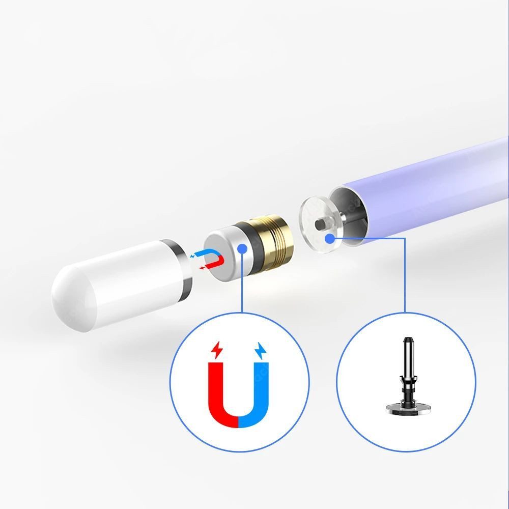 TECH PROTECT Eingabestift Tech-Protect Ombre Stylus Eingabestift Tablet Lila (1-St)