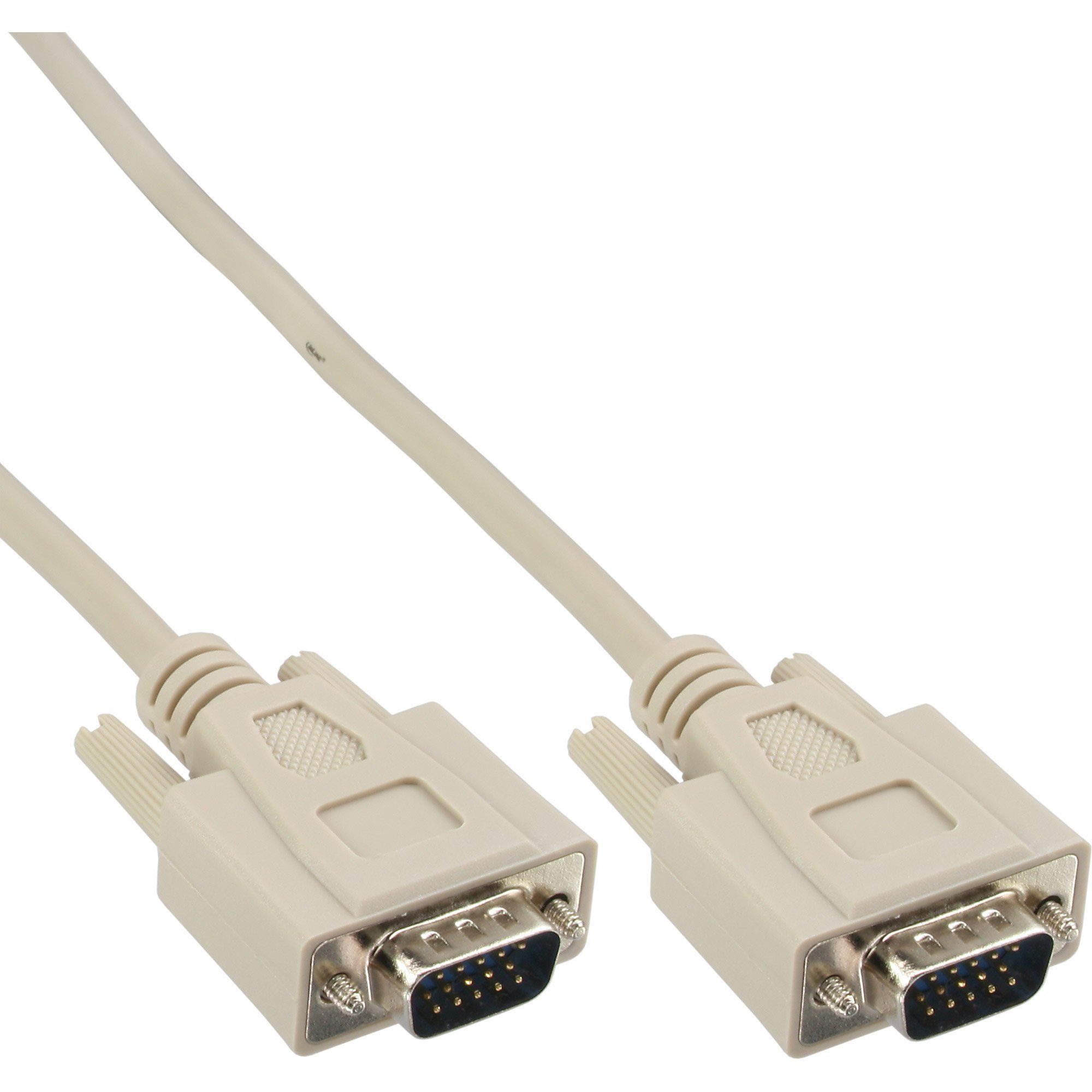 InLine® VGA Kabel, 15pol HD Stecker / Stecker, 3m Computer-Kabel