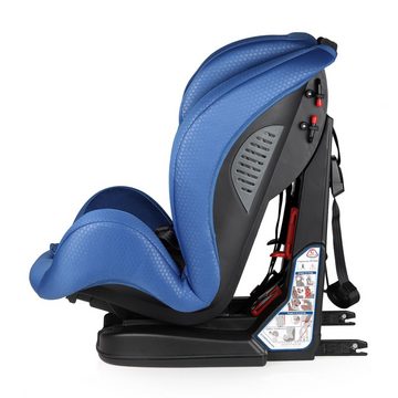 capsula® Autokindersitz Kindersitz mit Isofix MT6X blau, ab: ab 9 Monaten, 5-Punkt-Gurt