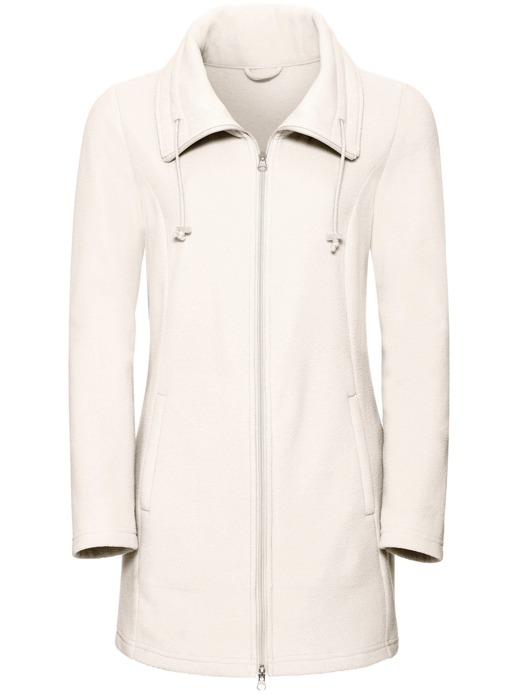 Sieh an! Fleecejacke Long-Fleecejacke Langarm – Bild 3 von 3