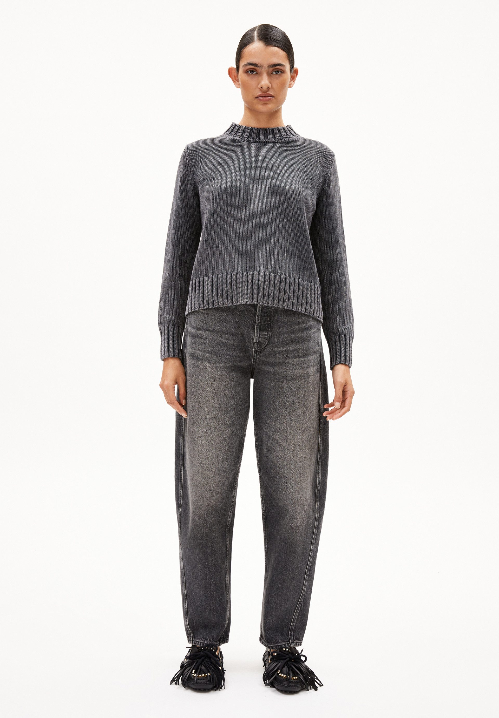 Armedangels Strickpullover AMALIAAS GMT DYE Pullover aus Bio-Baumwolle (Rel günstig online kaufen