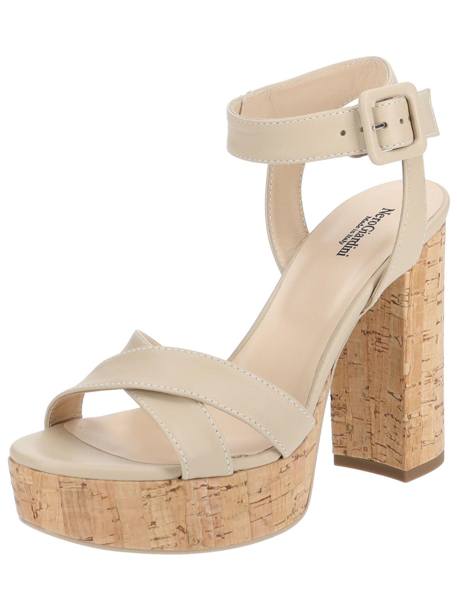Nero Giardini Sandalen Leder High-Heel-Sandalette günstig online kaufen