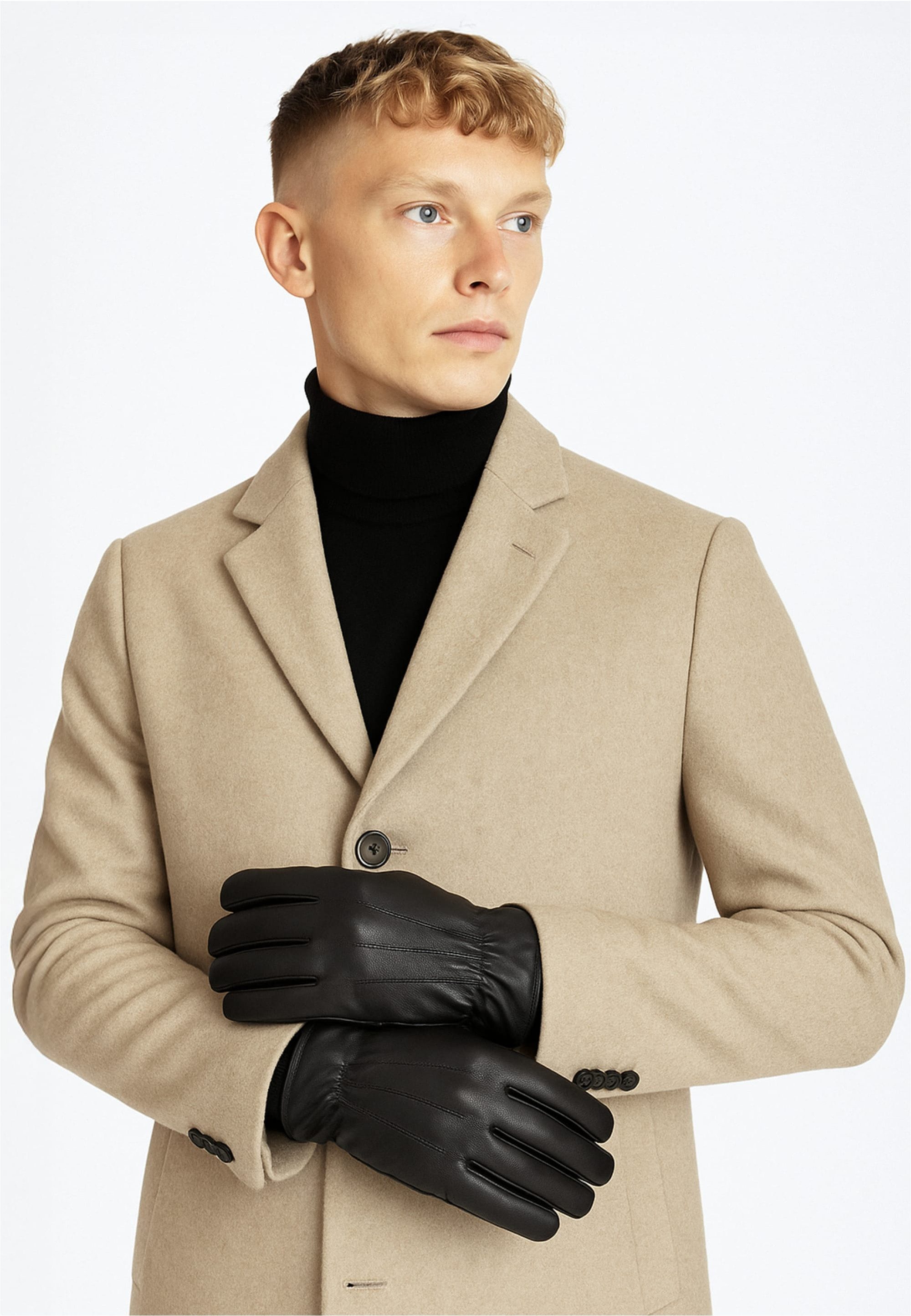 Reusch Skihandschuhe Reusch Leather Glove Man mit winddichter, atmungsaktiver Funktion