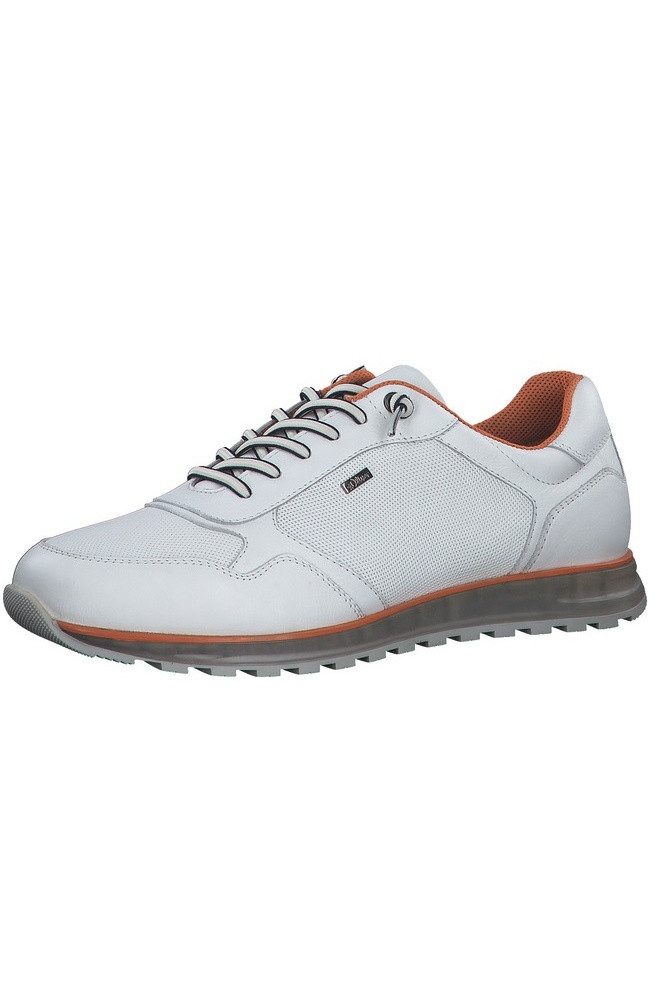 s.Oliver 5-13622-30-805 mit Soft Foam - Leder - 2023 weiss Herren Кроссовки