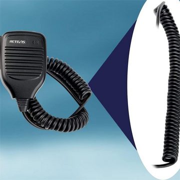 Retevis Walkie Talkie Handheld Lautsprecher Mikrofon Kompatibel mit Minland G15 Motorola HYT