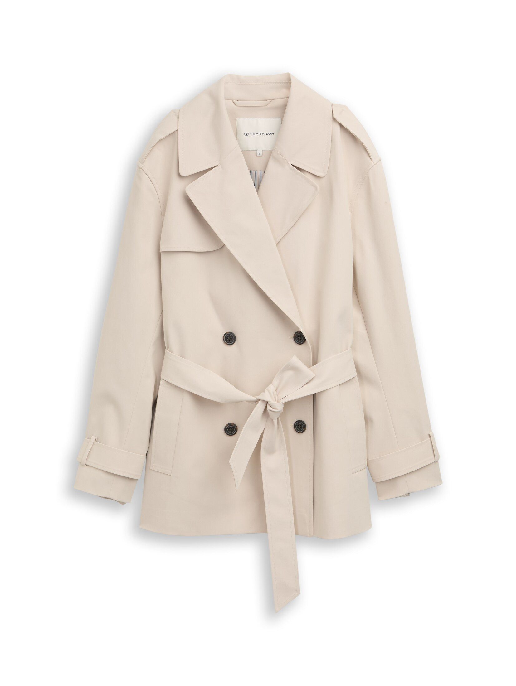 TOM TAILOR Sommerjacke Jacken Trenchcoat aus wasserabweisendem Material günstig online kaufen