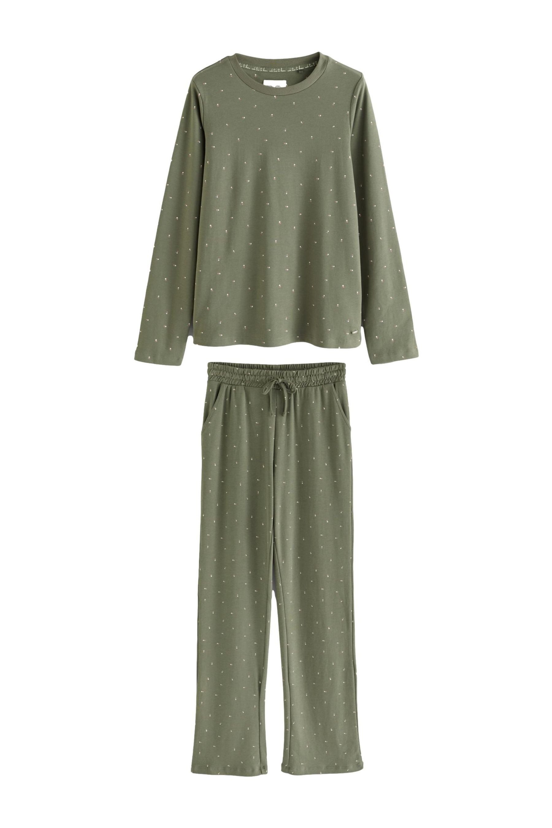 Next Pyjama Langarm-Schlafanzug aus 100 % schwerer günstig online kaufen