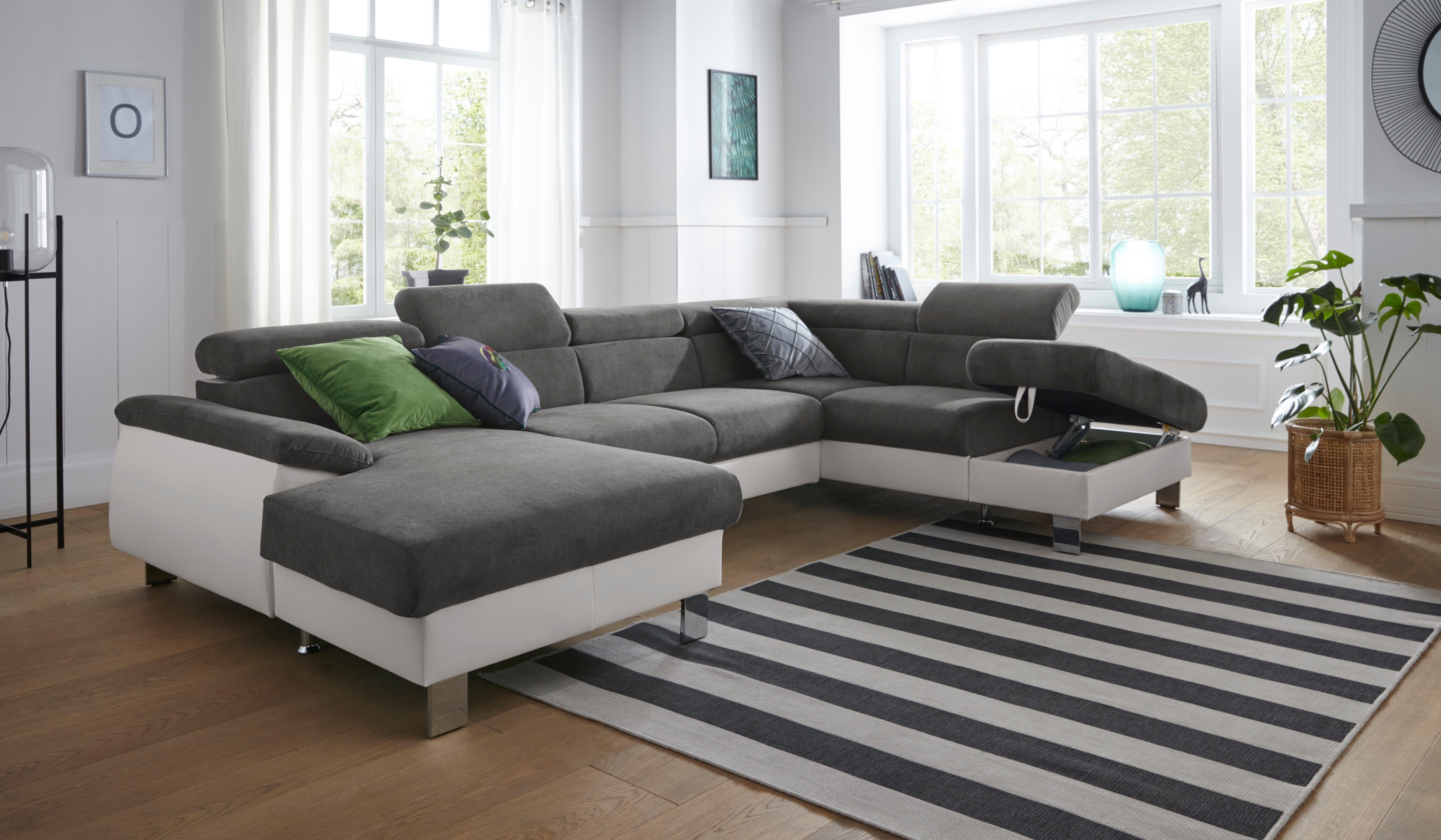 COTTA Polstergarnitur Komaris U-Form, (Set), Set günstig online kaufen