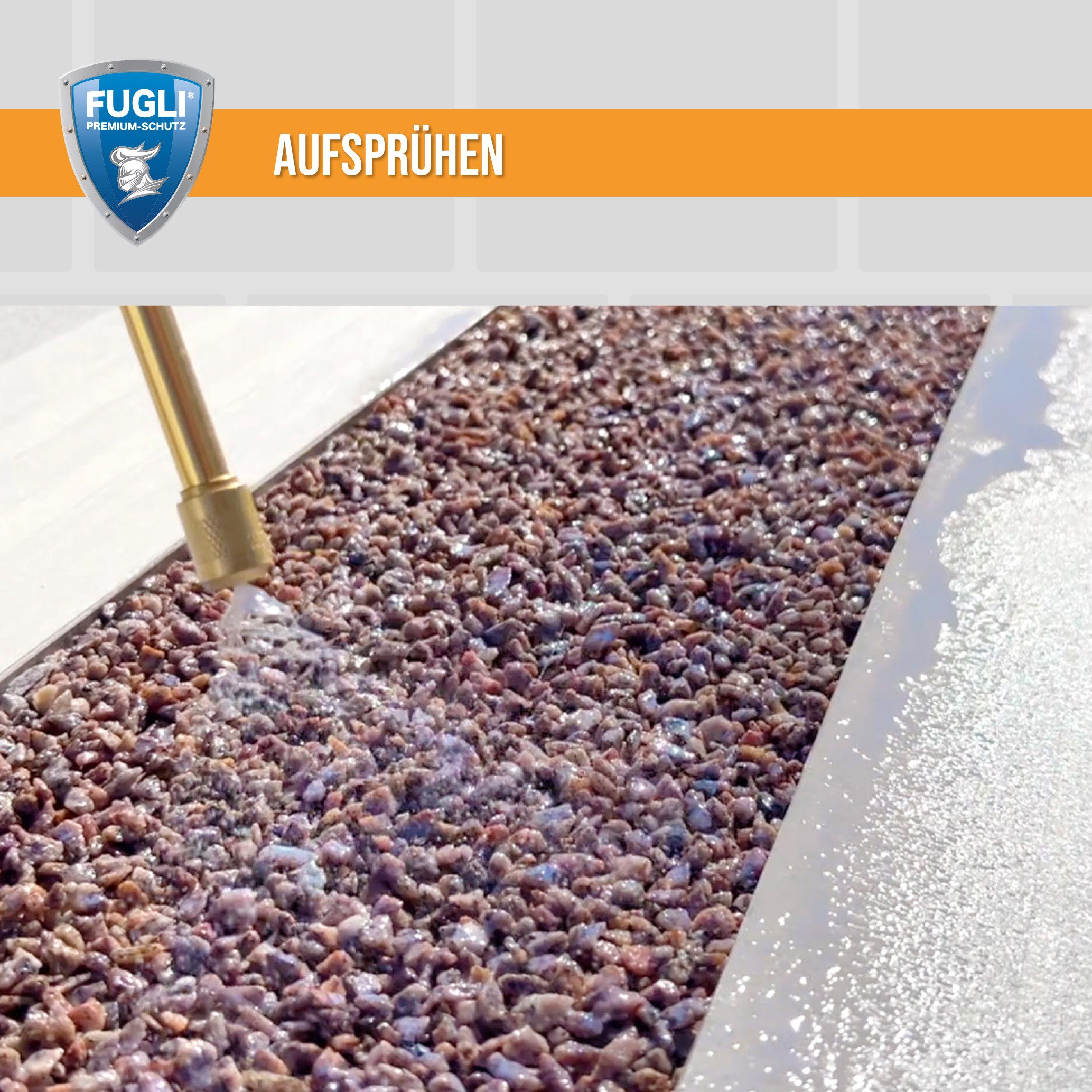 FUGLI® Zierkies Steinbinder für Kies und Splitt 1l, Befestigt dauerhaft, wasserdurchlässig – Bild 3 von 5