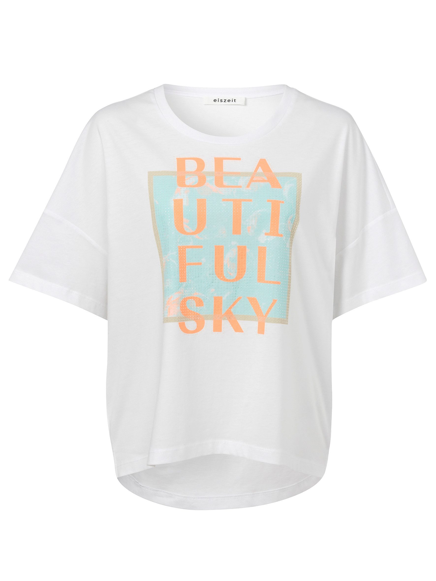 VIA APPIA T-Shirt T-Shirt Rundhals 1/2 Arm Motiv Druck