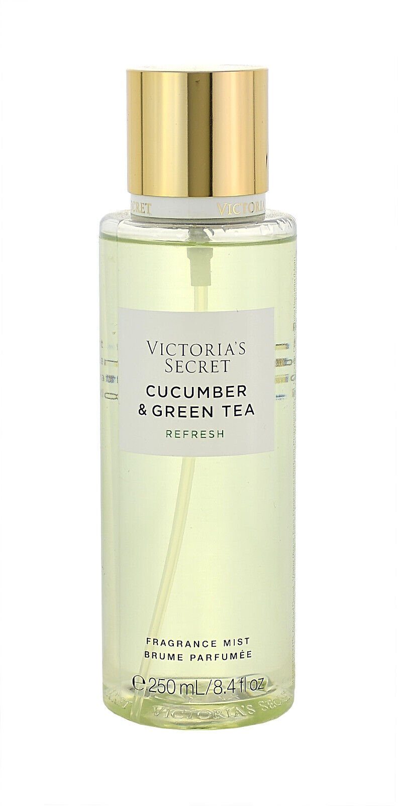 Victorias Secret Körperpflegeduft Victoria's Secret Cucumber & Green Tea Refresh Fragrance Mist 250ml | Körpersprays