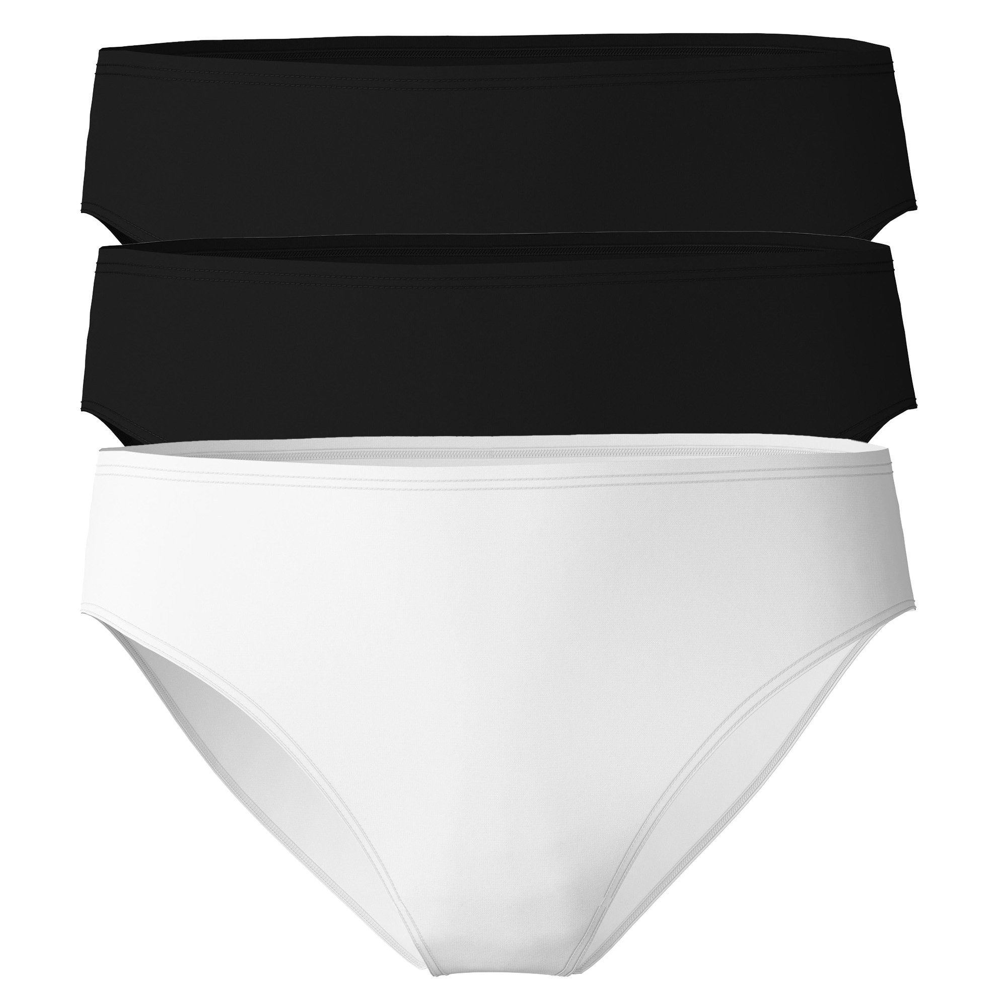 Slip Damen Slip 3er Pack Baumwolle