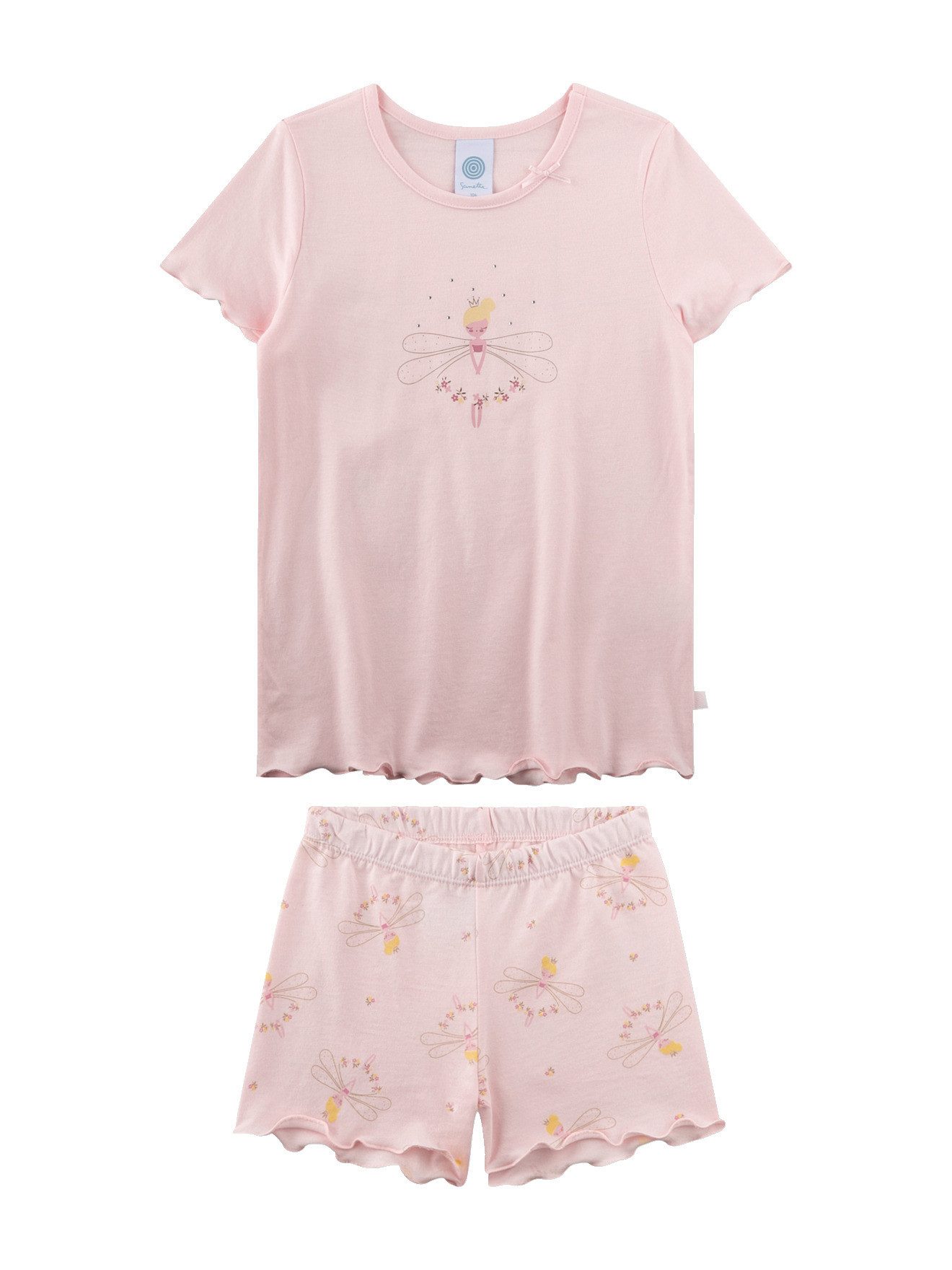 Sanetta Schlafanzug Sommer-Schlafanzug Elfe Mädchen mit Modal