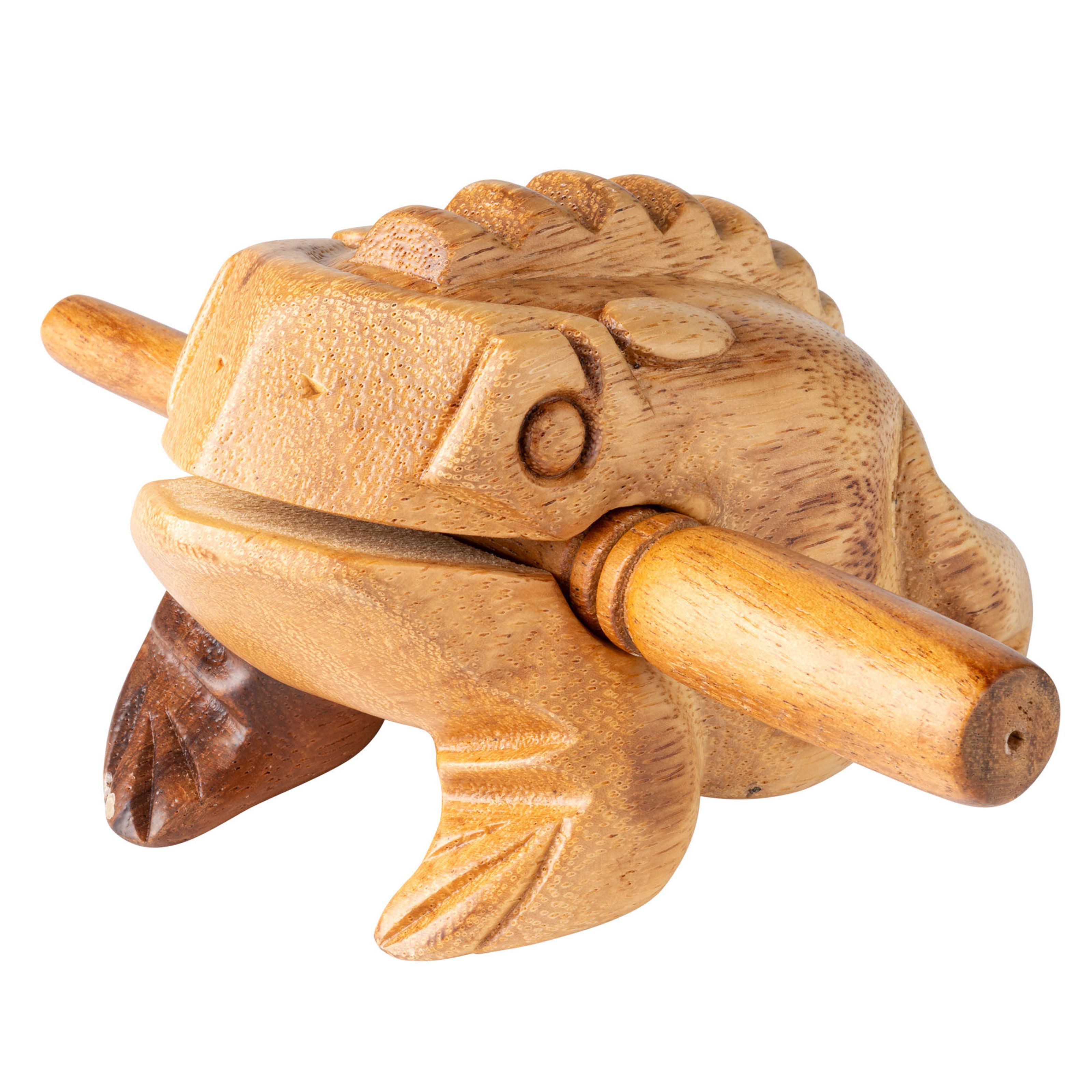 Meinl Percussion Guiro, Percussion, Guiros, NINO Wood Frog Güiro Medium - Guiro
