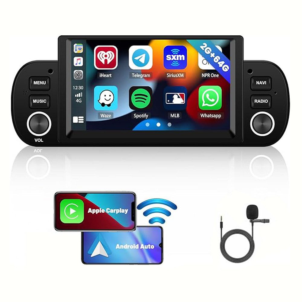 Android 13 Touchscreen GPS 6,2 Zoll für Fiat Penta 2013-2020 Autoradio