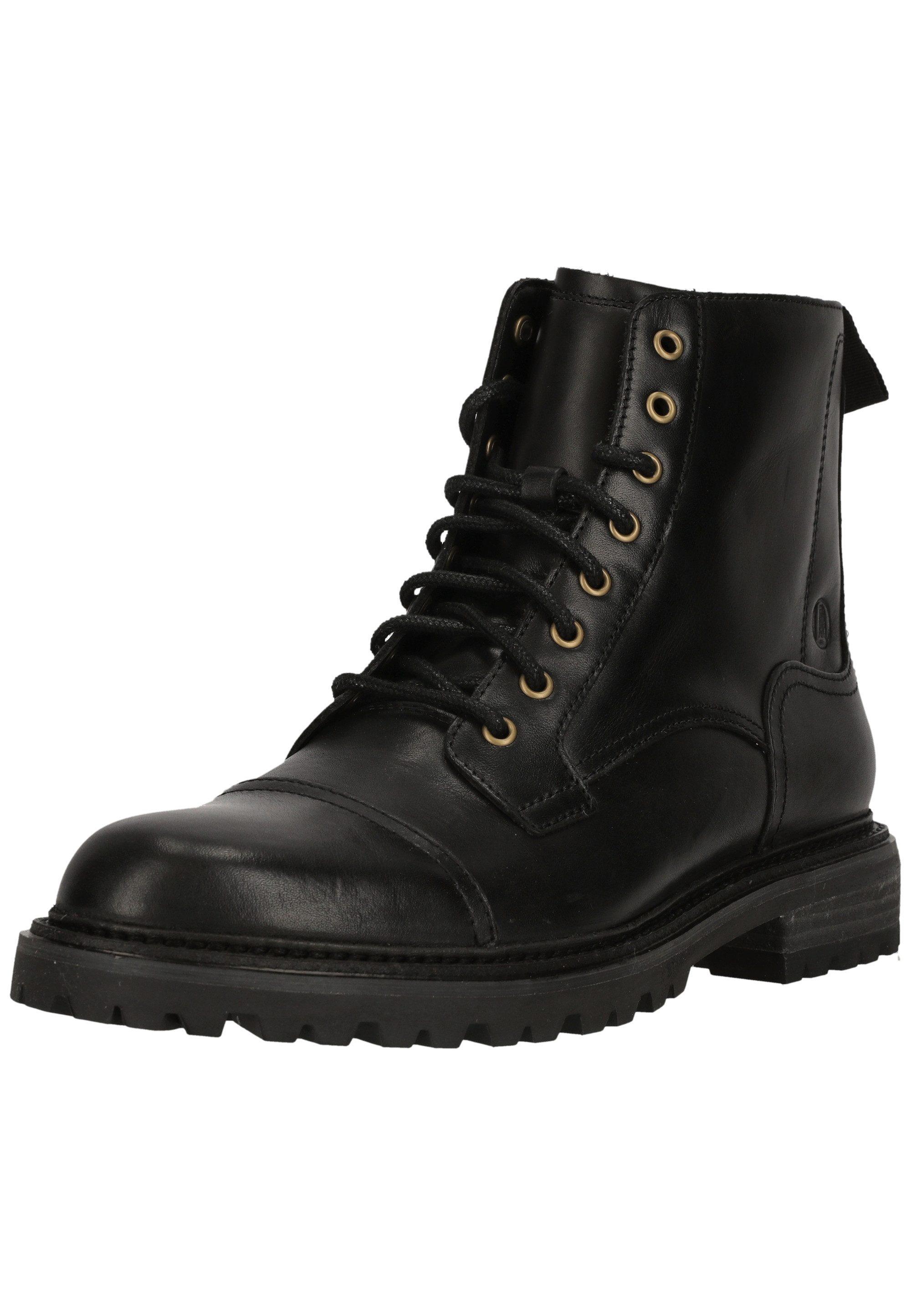 Clarkridge Hi Black Leather Stiefelette