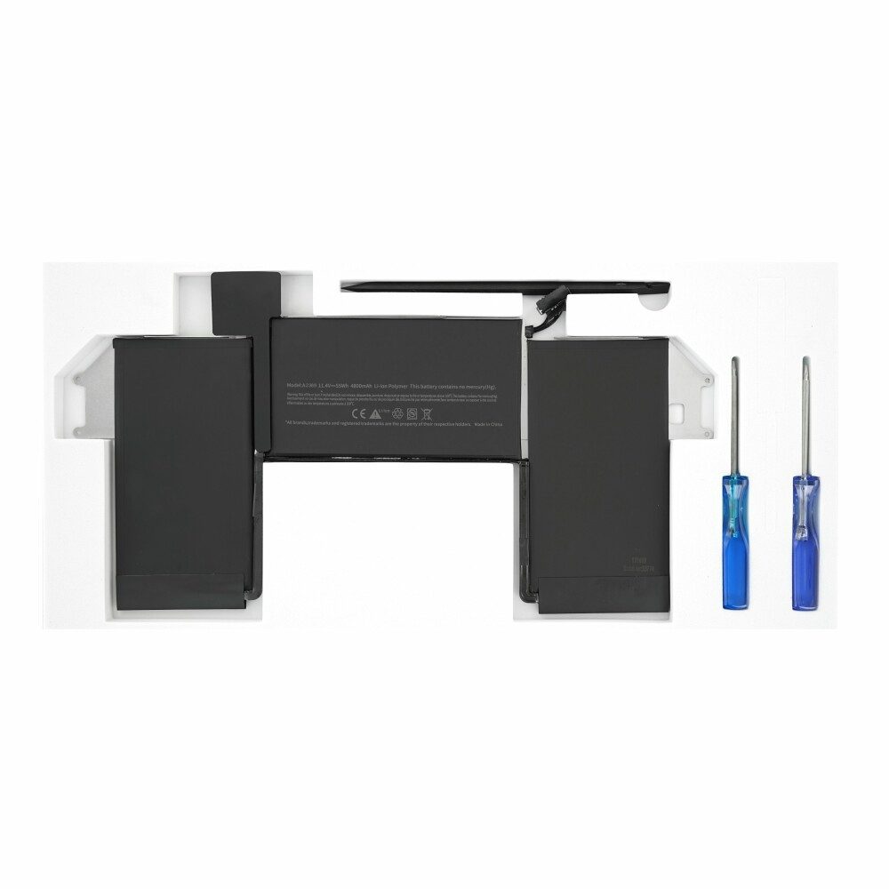 A2389 A2337 Akku für MacBook Air 13,3 Zoll 2020 Ersatzakku 48.9Wh 4379 Handy-Akku (1 St)