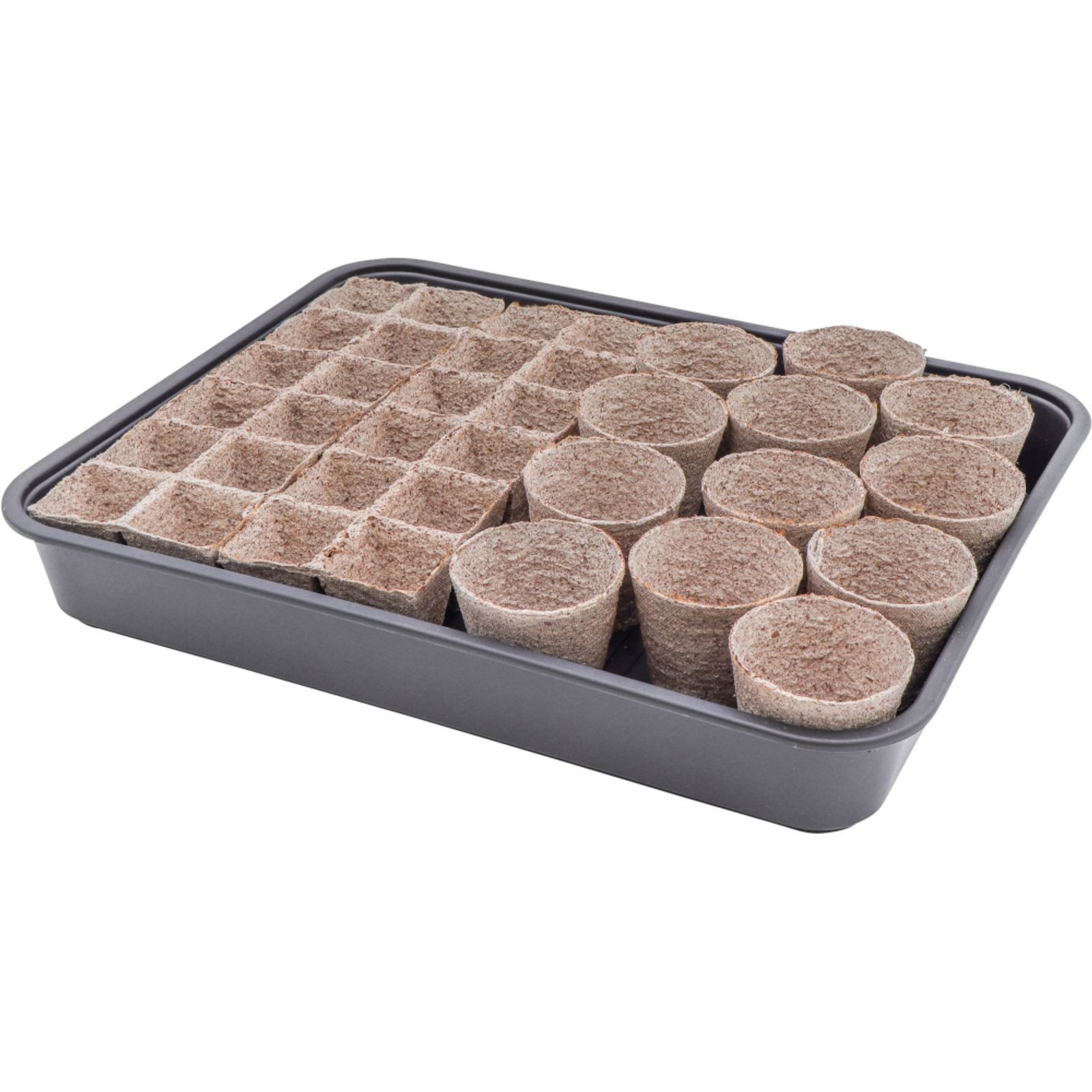 Siena Garden Blumenkasten Gewächshaus XXL 52x42x23 cm – mit Deckel & Belüftung