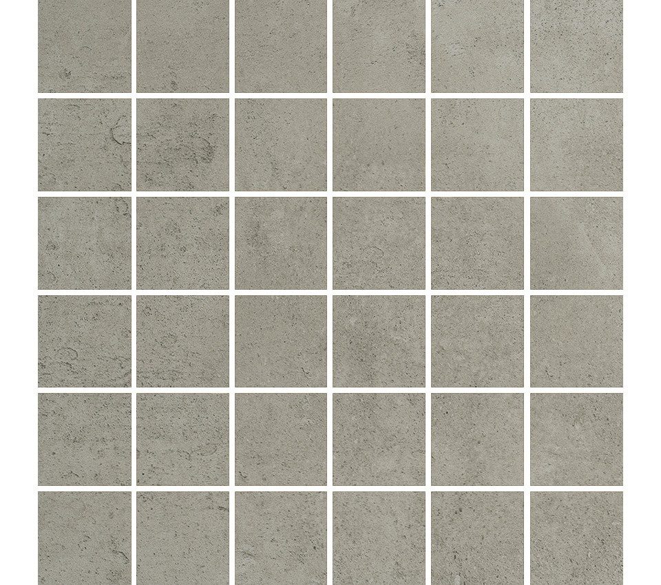 Euro Stone Bodenfliese Mosaikfliese Global Concept 30 x 30 cm grau, Feinsteinzeug, Grau