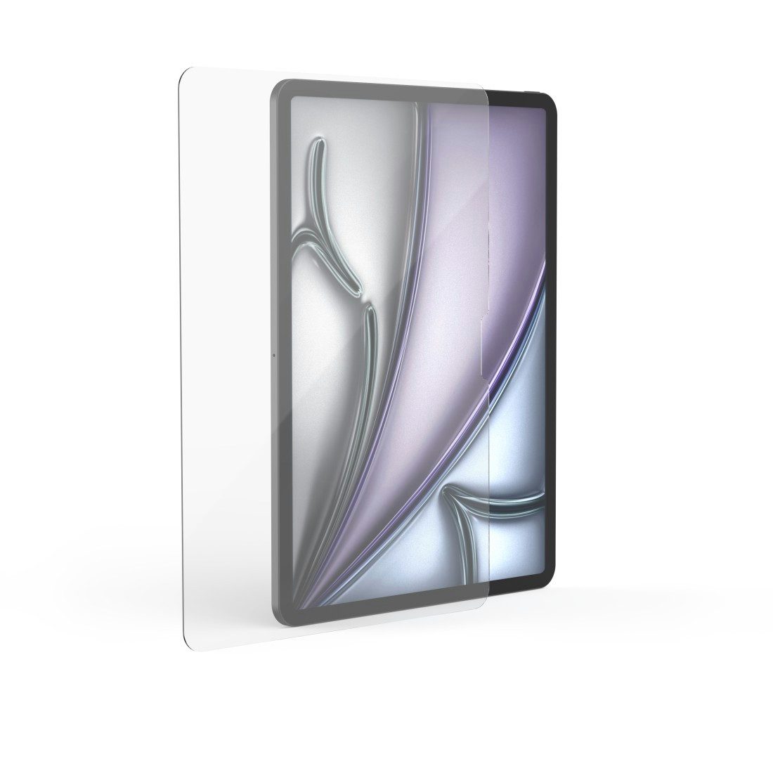 Hama Displayschutzglas Displayschutzglas für Apple iPad Air 13 Zoll, gehärtetes Glas für Apple iPad Air 13" (2024/2025/2026), 9H Härtegrad, Ultraclear Glas, 0,33 mm dünn, elektrostatisch haftend