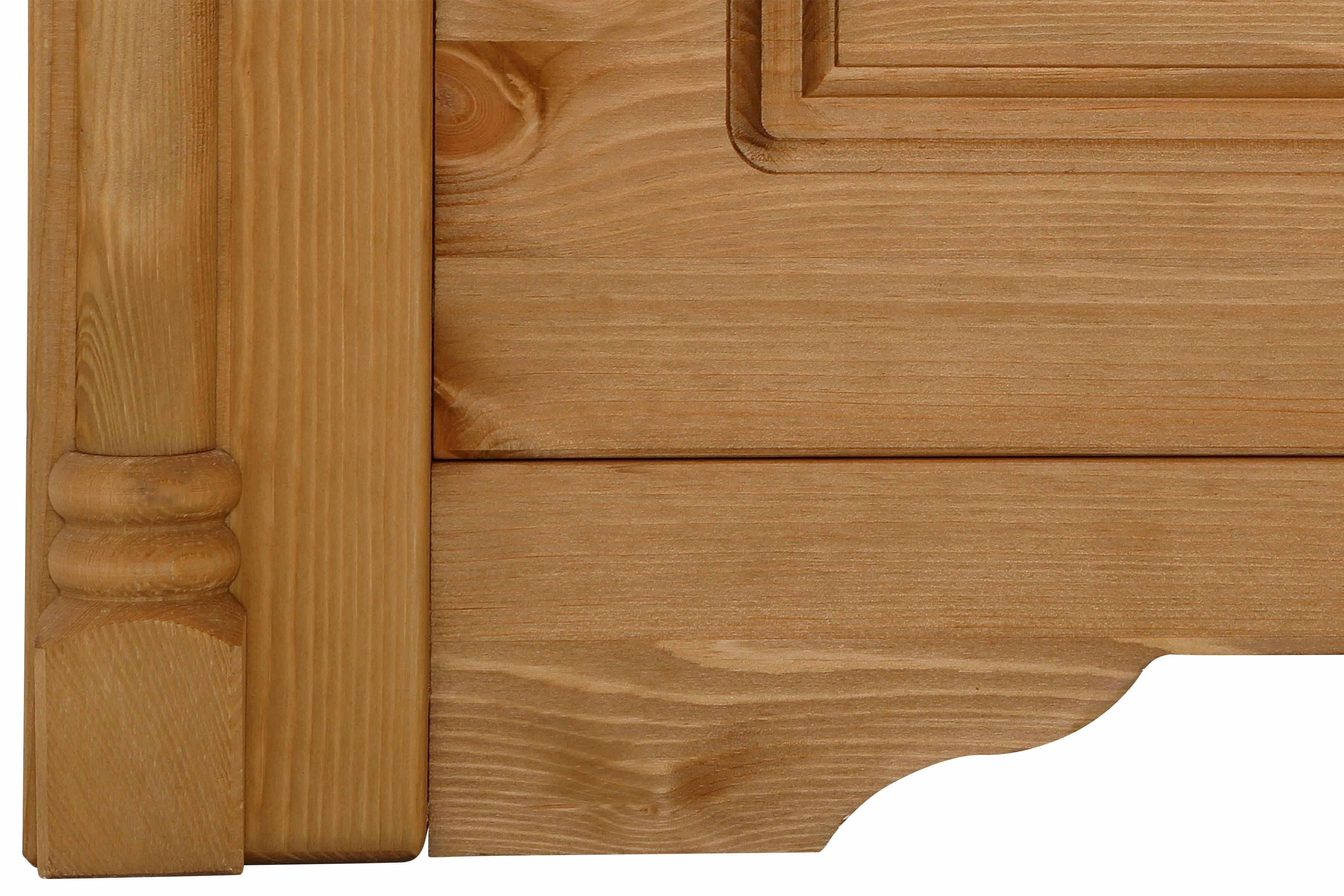 OTTO home Massivholzbett Graz, hohe Belastbarkeit, klassischer Landhausstil, FSC® zertifiziert (Breite/Belastbarkeit 180cm/220 KG, 90cm/=120KG), mit dekorativen – Bild 5 von 5