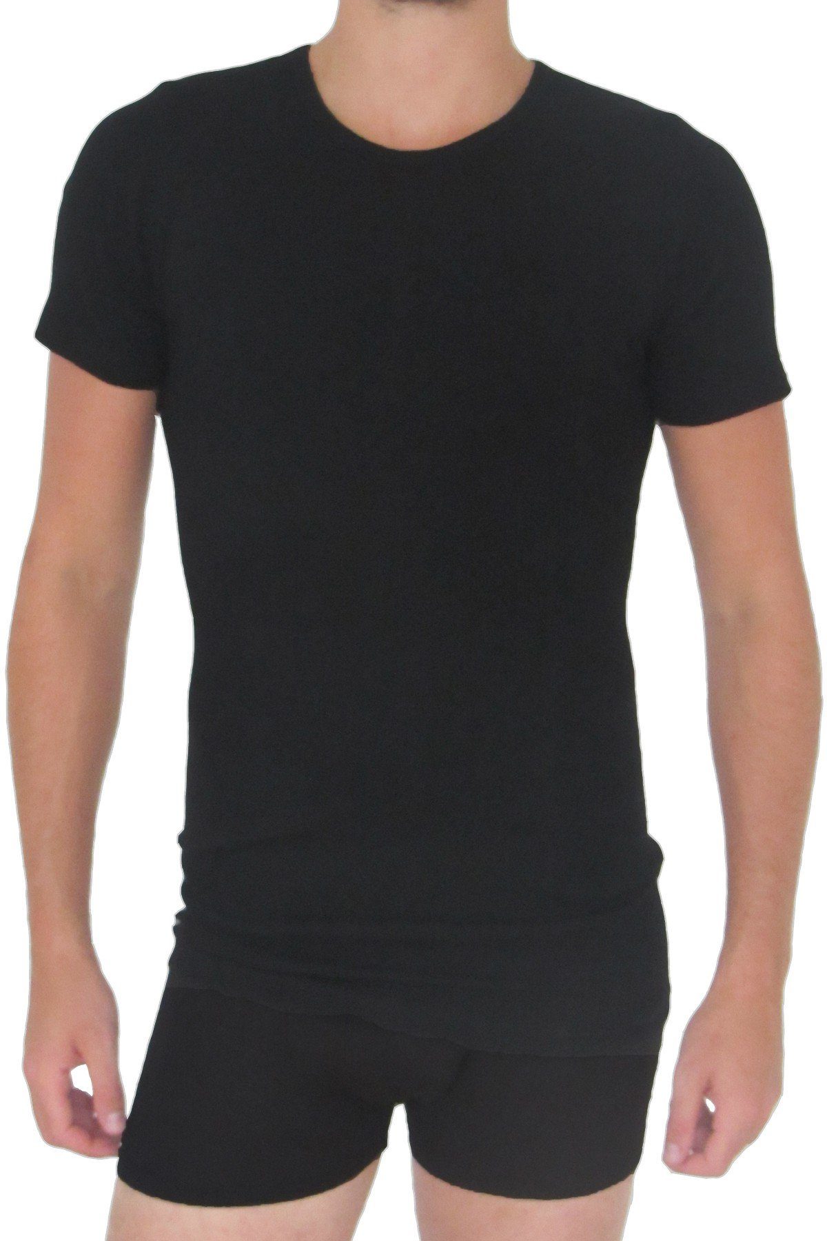 HERMKO Unterziehshirt 3847 Herren extralanges kurzarm günstig online kaufen