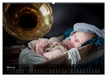 CALVENDO Wandkalender Babys - so süße (Premium, hochwertiger DIN A2 Wandkalender 2023, Kunstdruck in Hochglanz)