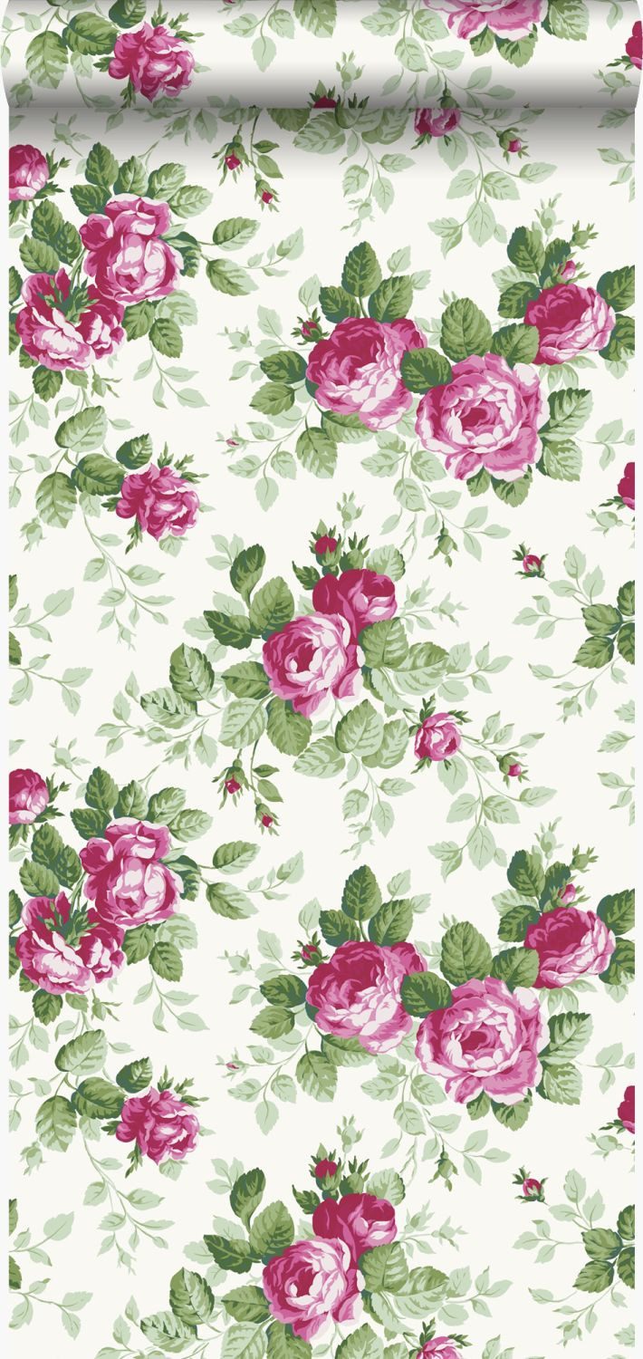 Origin Wallcoverings Mustertapete Rosen