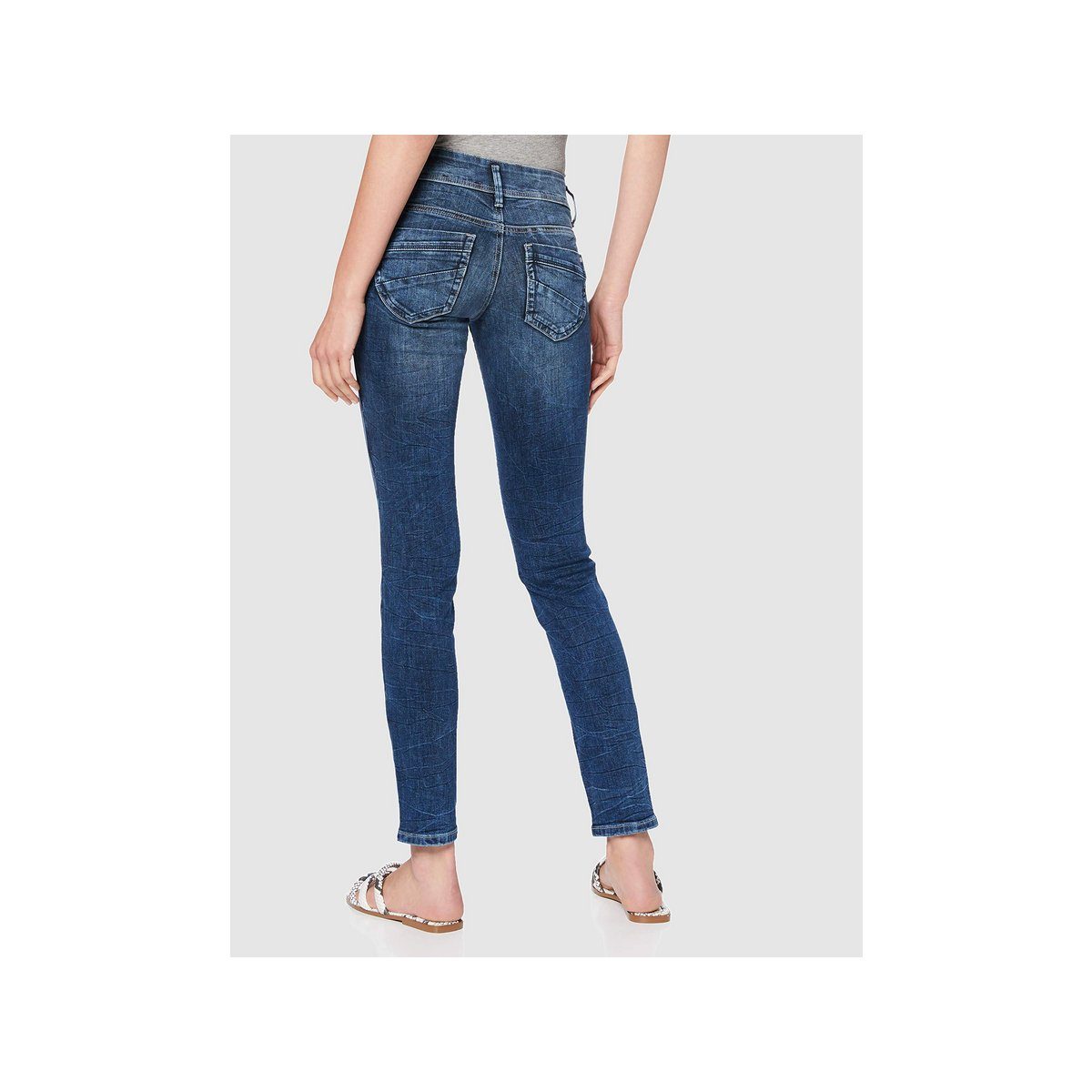 slim TOM TAILOR (1-tlg) Slim-fit-Jeans fit blau
