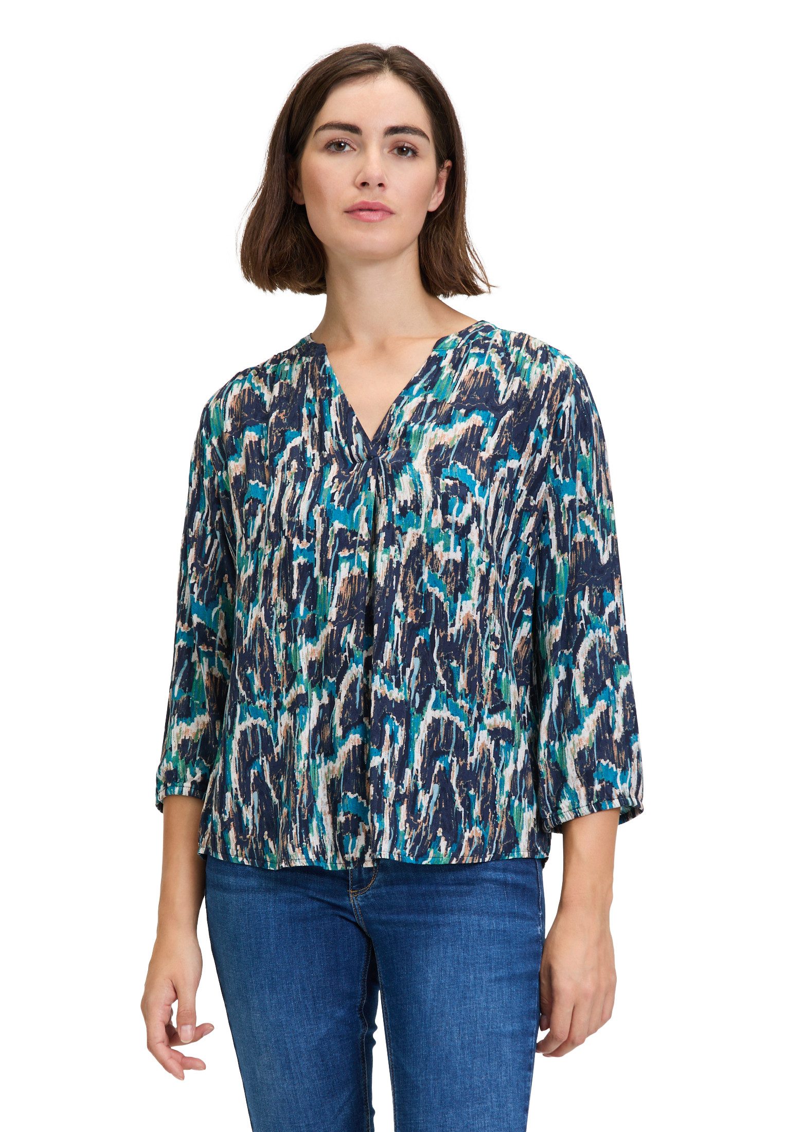 Schlupfbluse Betty & Co Schlupfbluse mit Print