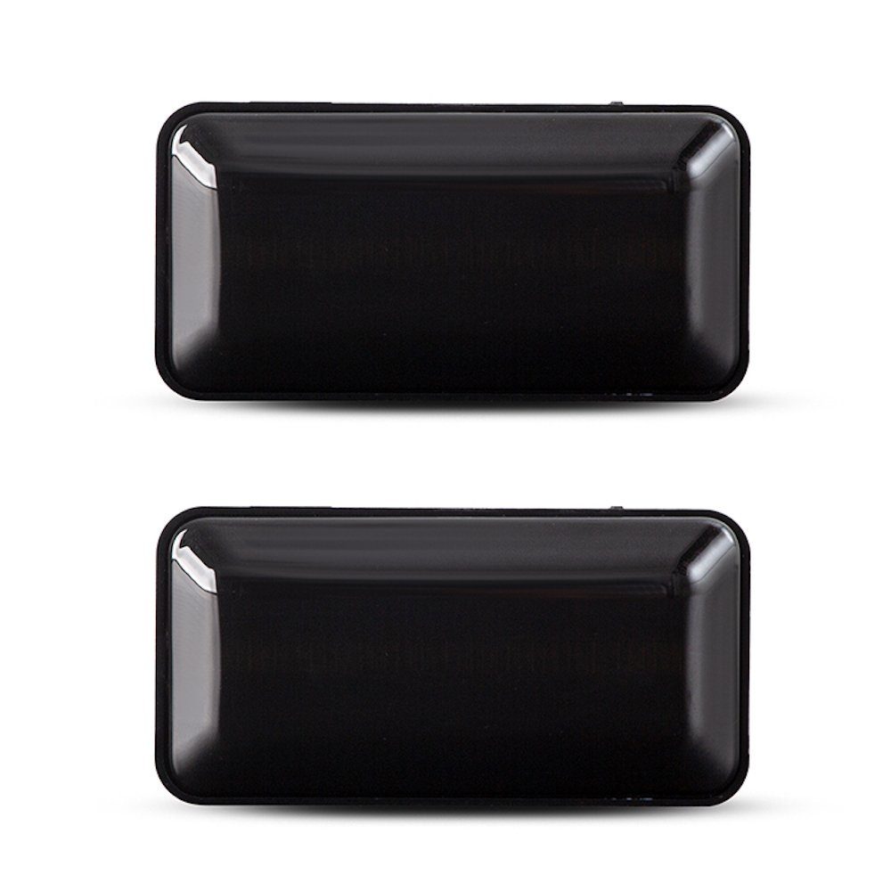 LLCTOOLS Blinker LED SEITENBLINKER Schwarz für VW GOLF 3 VENTO PASSAT + SEAT IBIZA, LED fest integriert