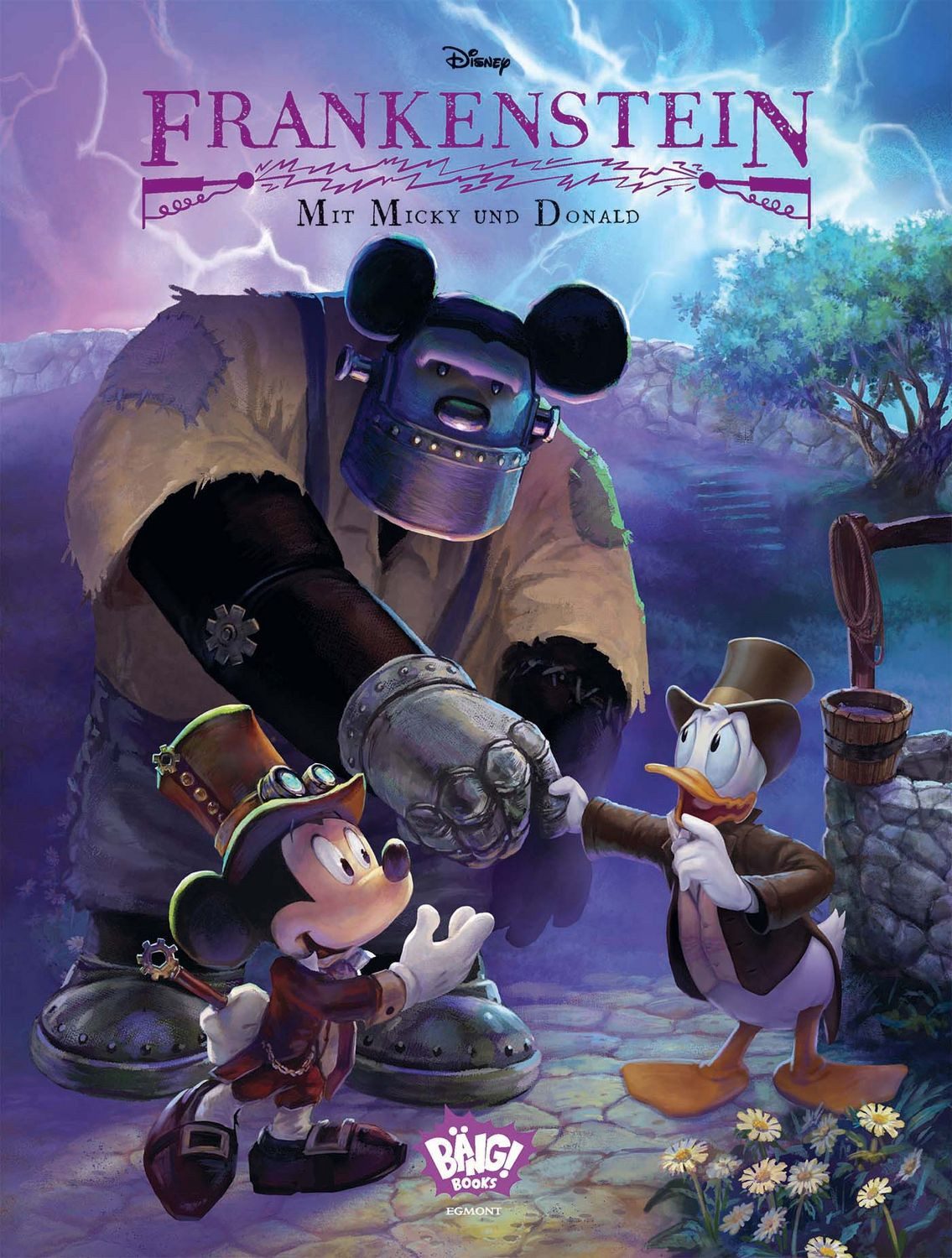 Comic Frankenstein Walt Disney, Mary Shelly